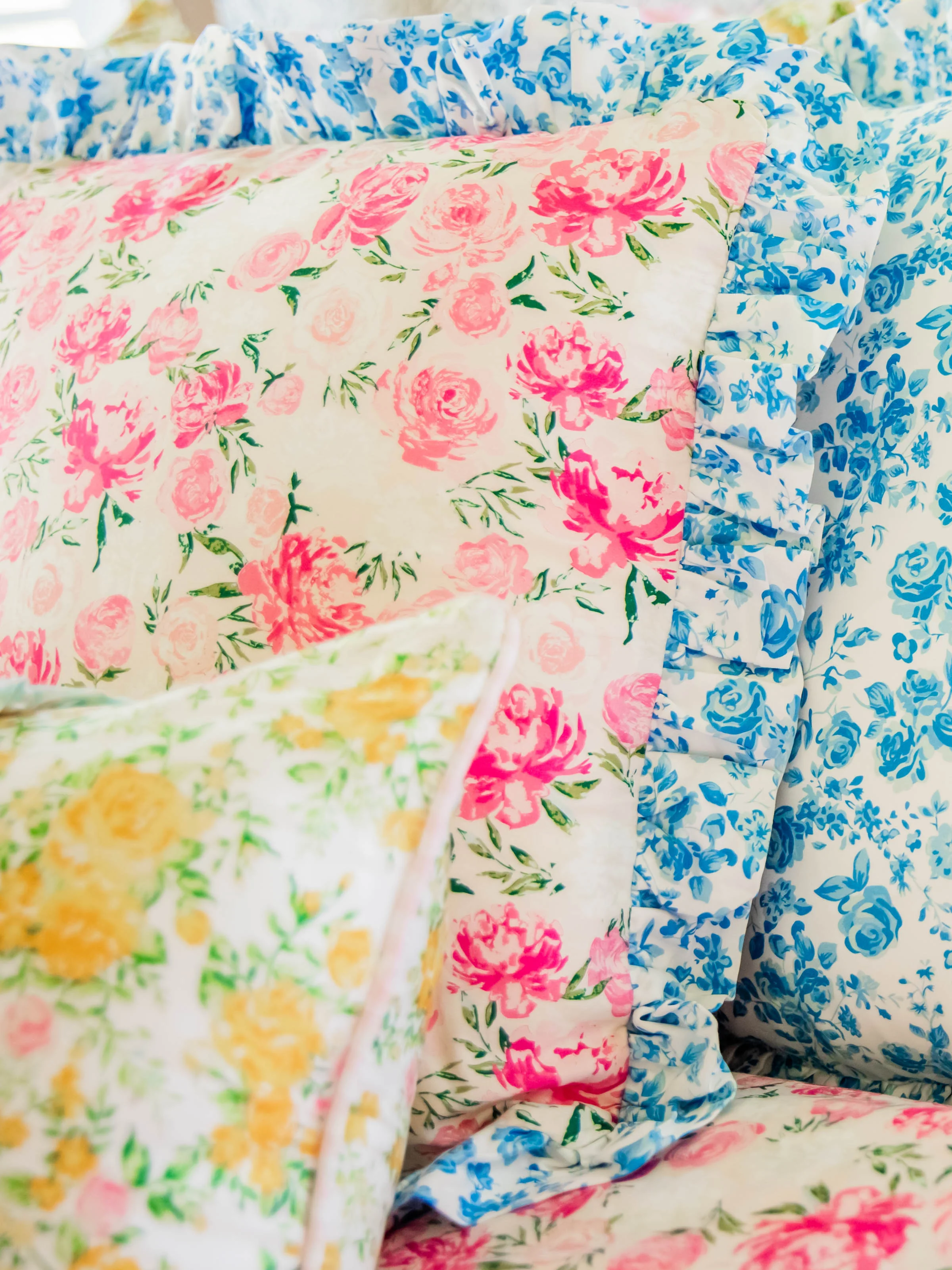 16 x 16 Pillow Cover - Wild Rose Mix - Image 6