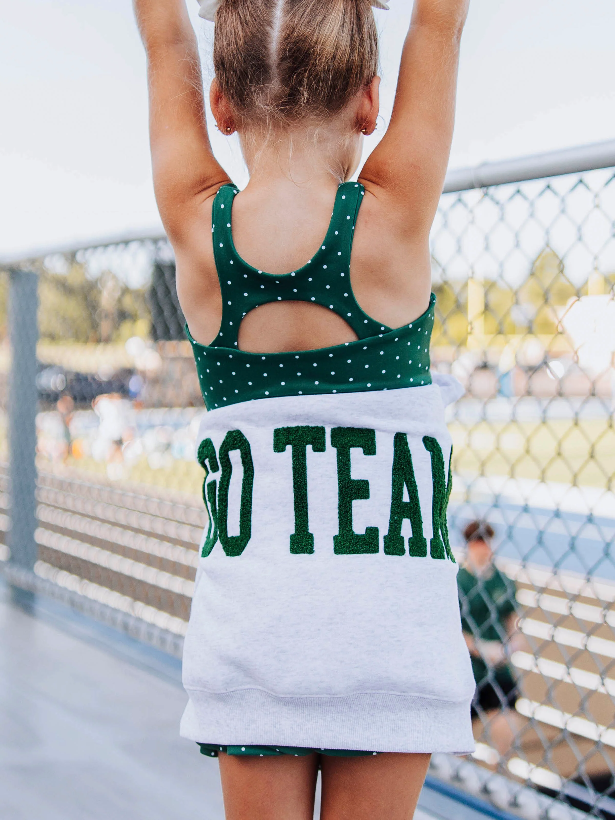Active Skort Set - Deep Green Dot - Image 3