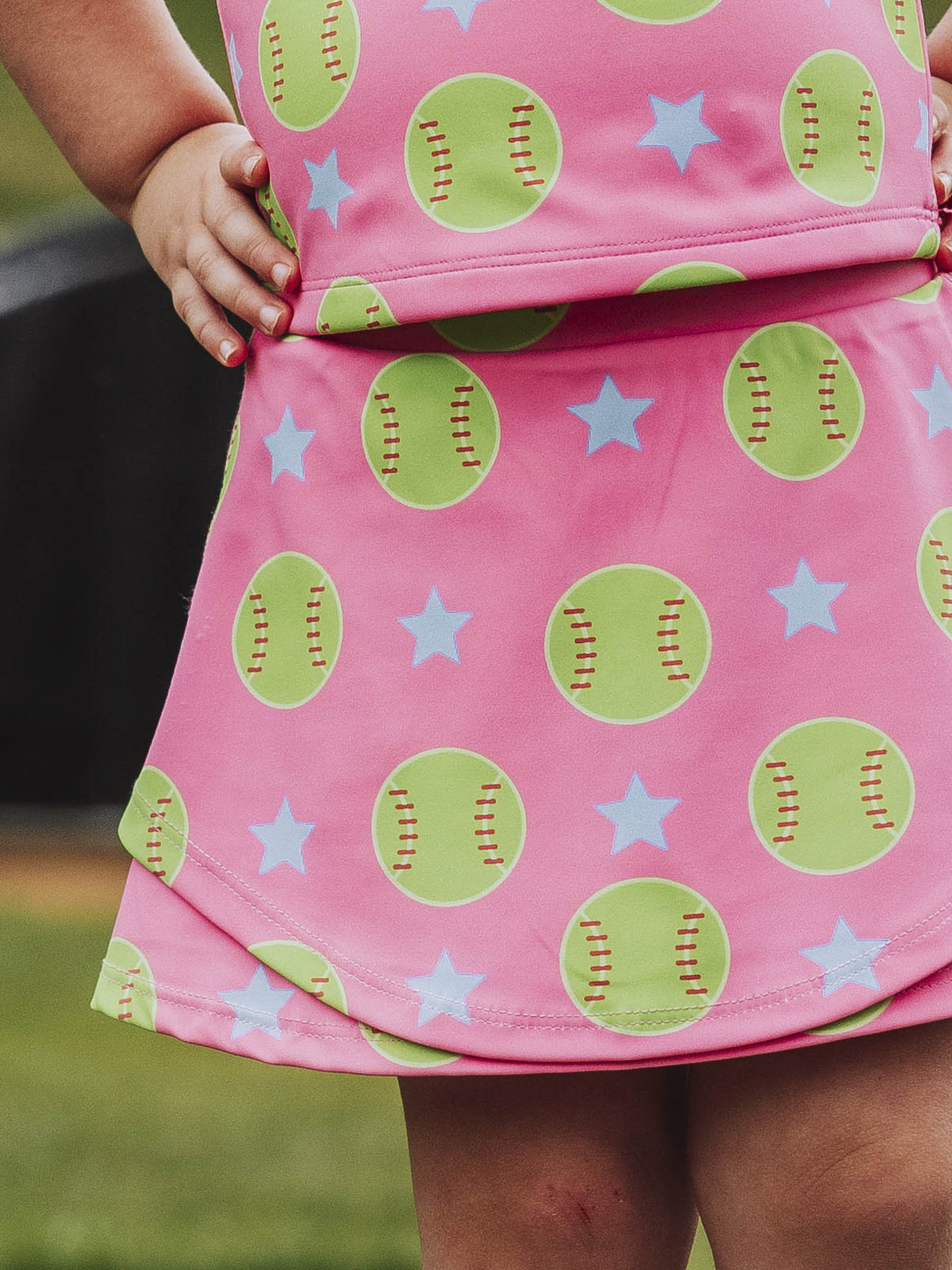 Active Skort Set - Softballs - Image 3