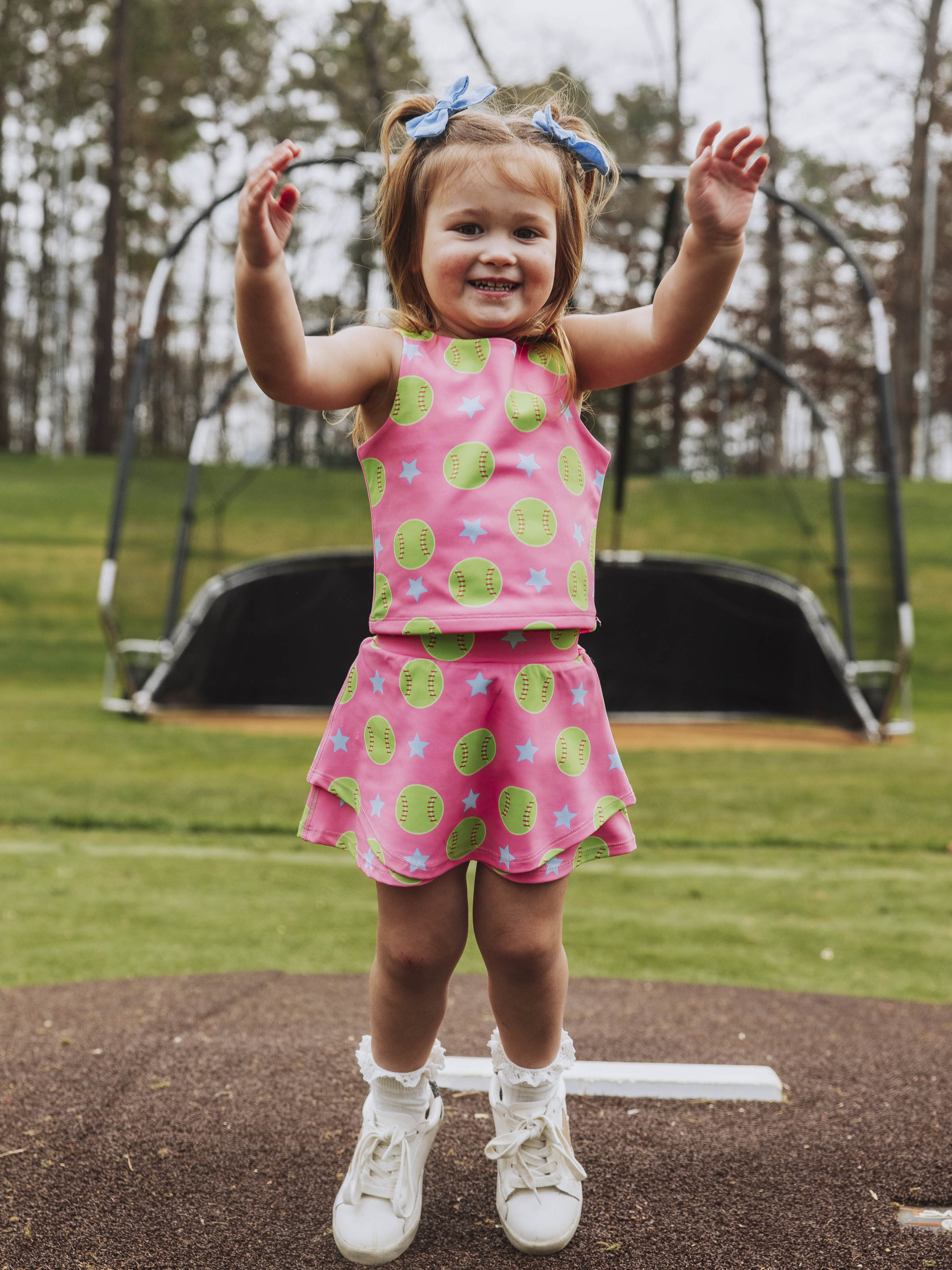 Active Skort Set - Softballs - Image 4