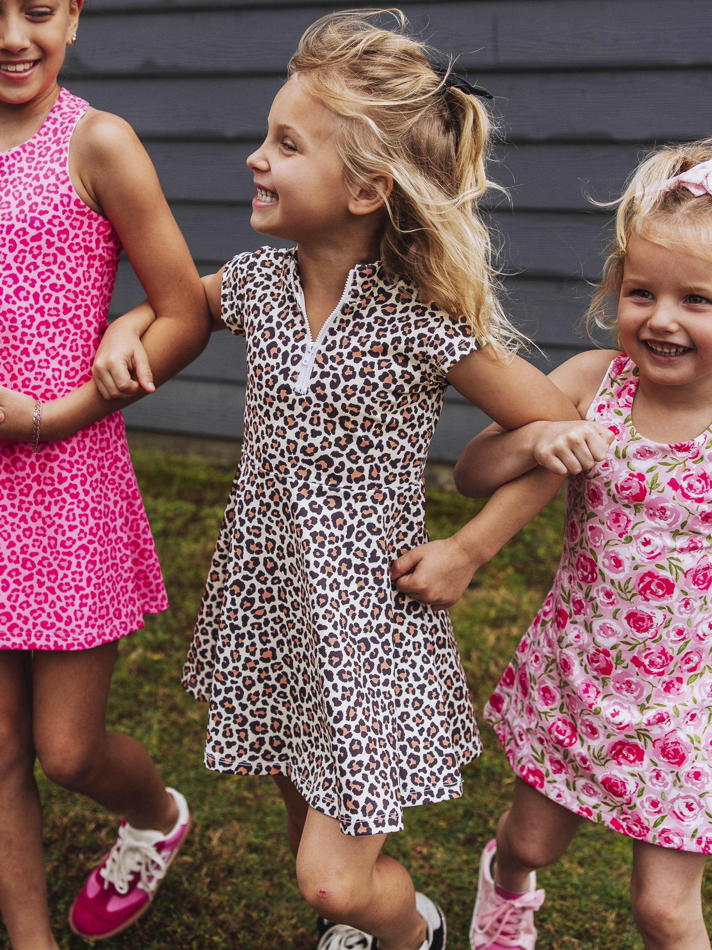 Active Zip Dress - Leopard - Image 3