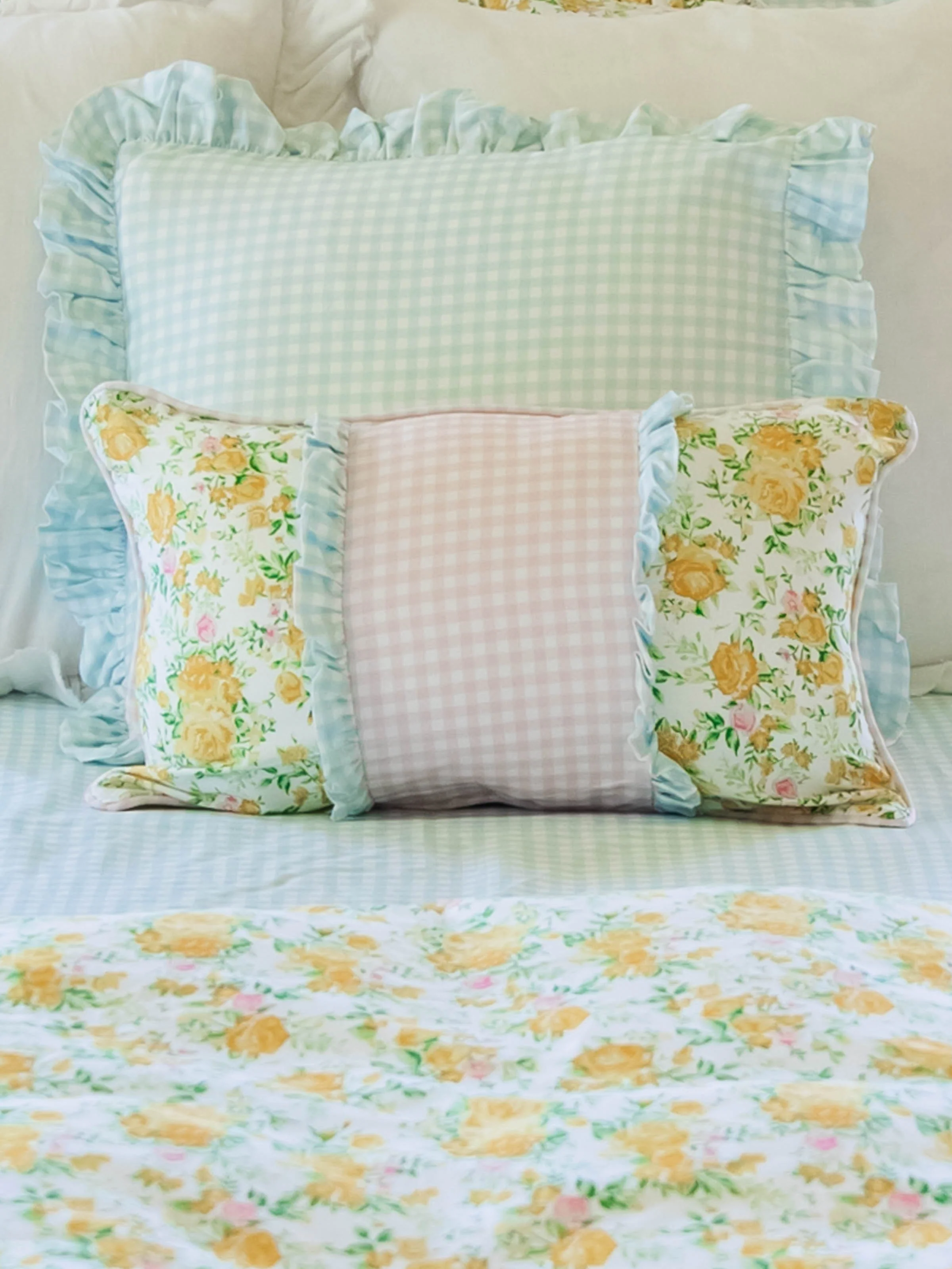 Boudoir Pillow Cover - Elina Gingham - Image 5