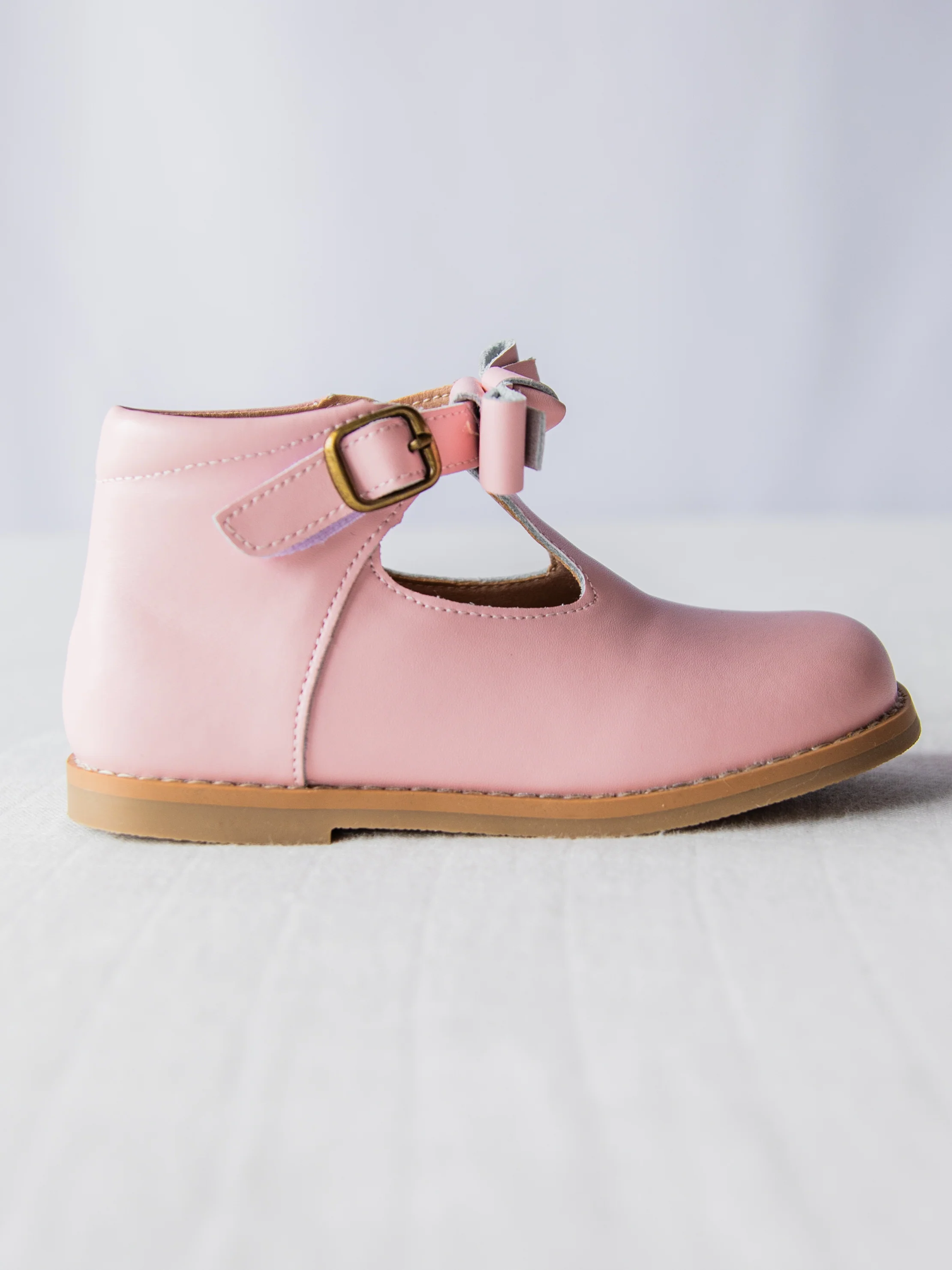Buckle Strap Ankle Boot - Pink - Image 9