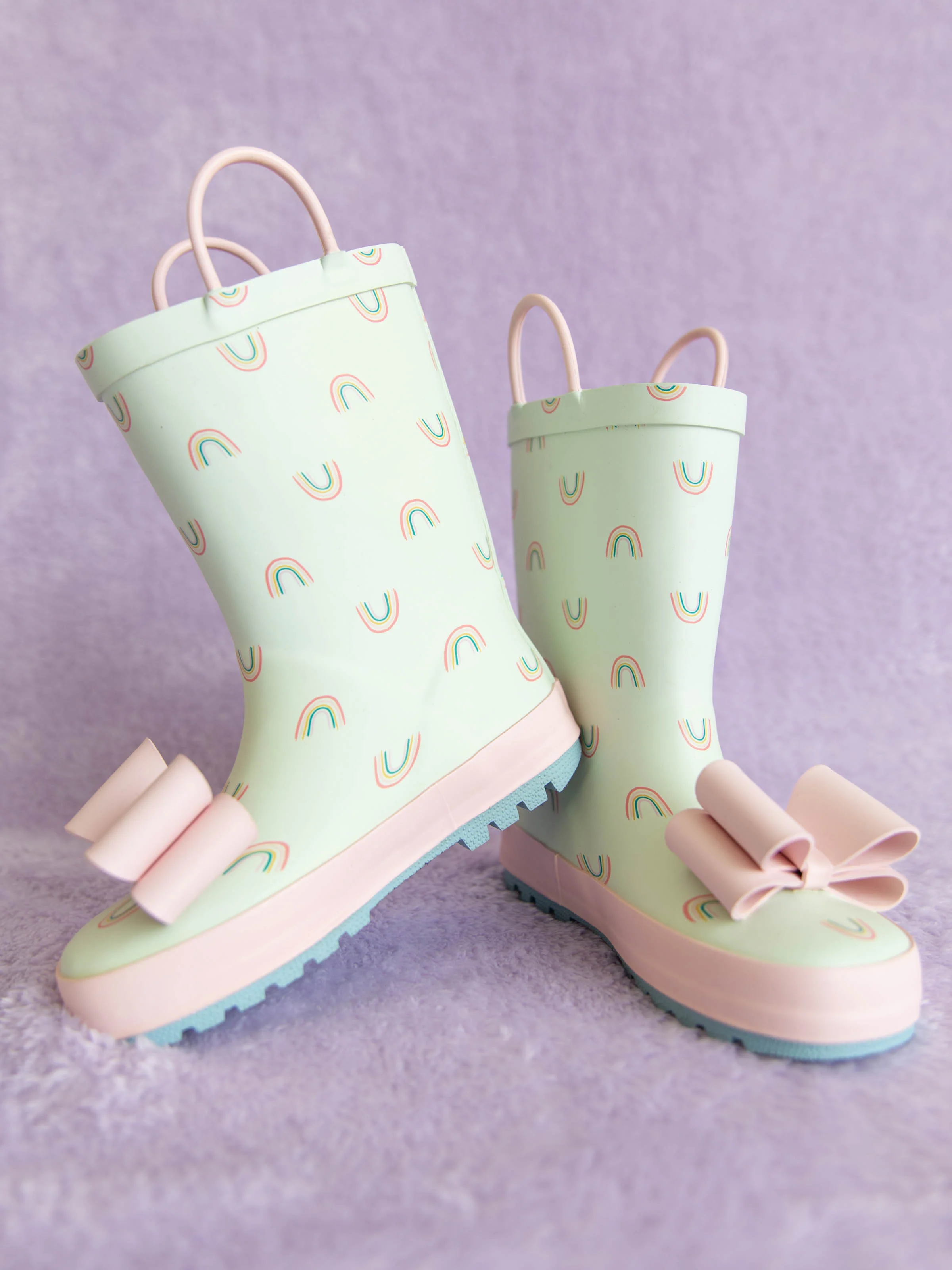 Cheery Rain Boots - Over the Rainbow - Image 9