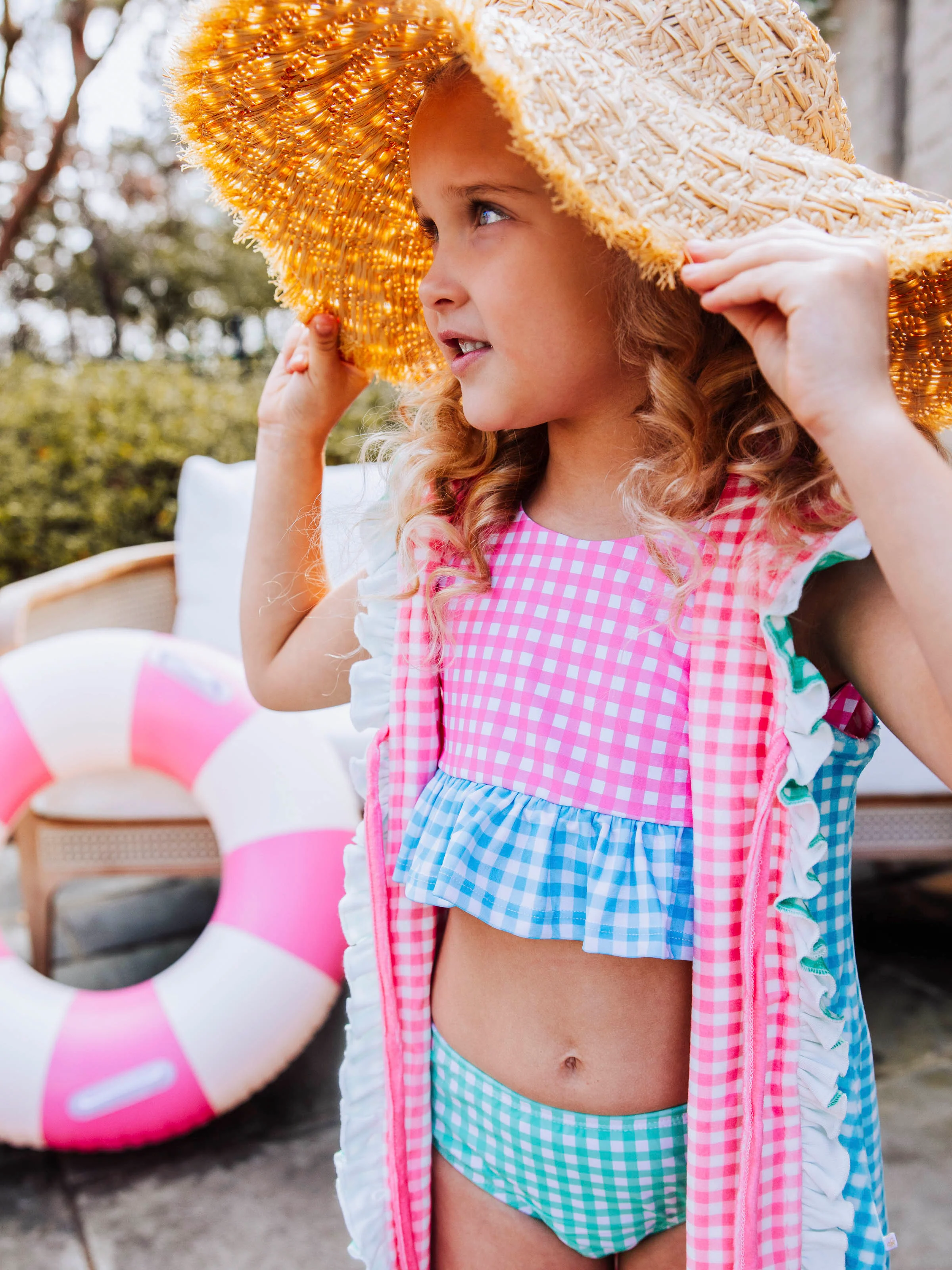 Classic Tankini - Gingham Mix - Image 6