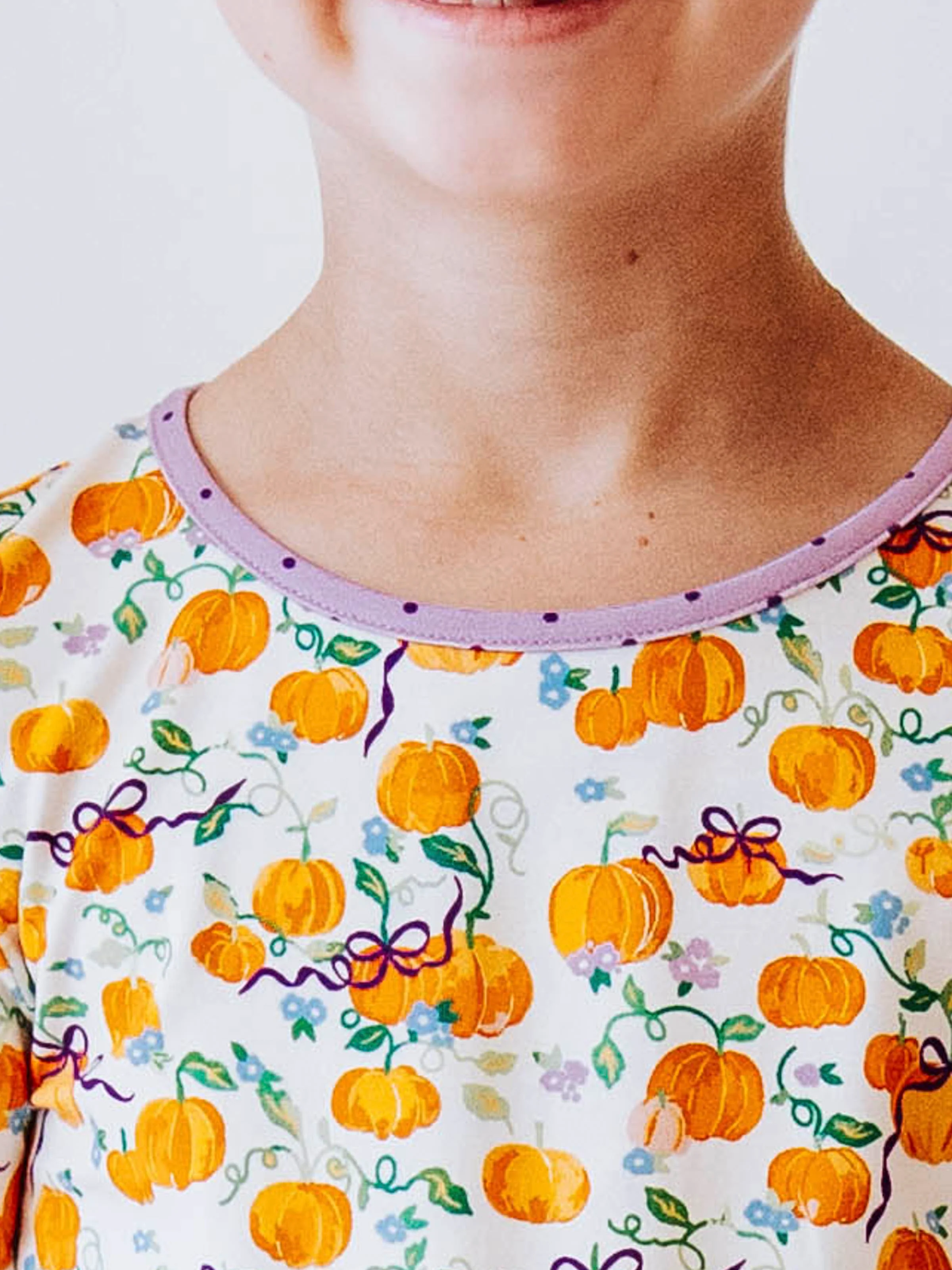 Cloud Fitted Pajamas - Little Pumpkin Princess - Image 3