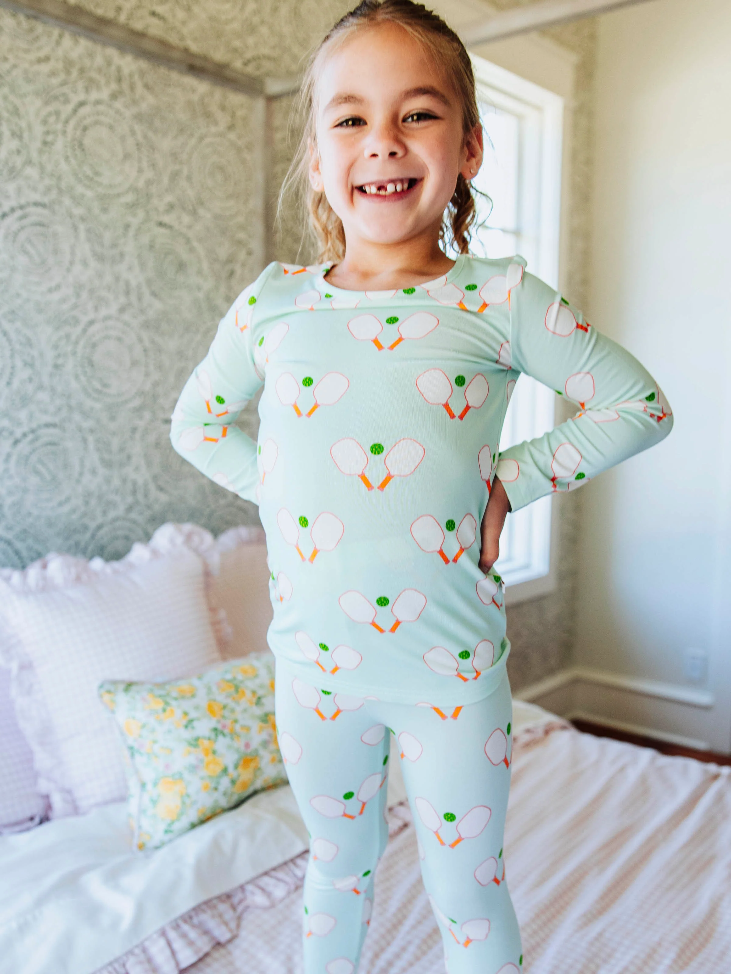 Cloud Fitted Pajamas - Pickleball - Image 3