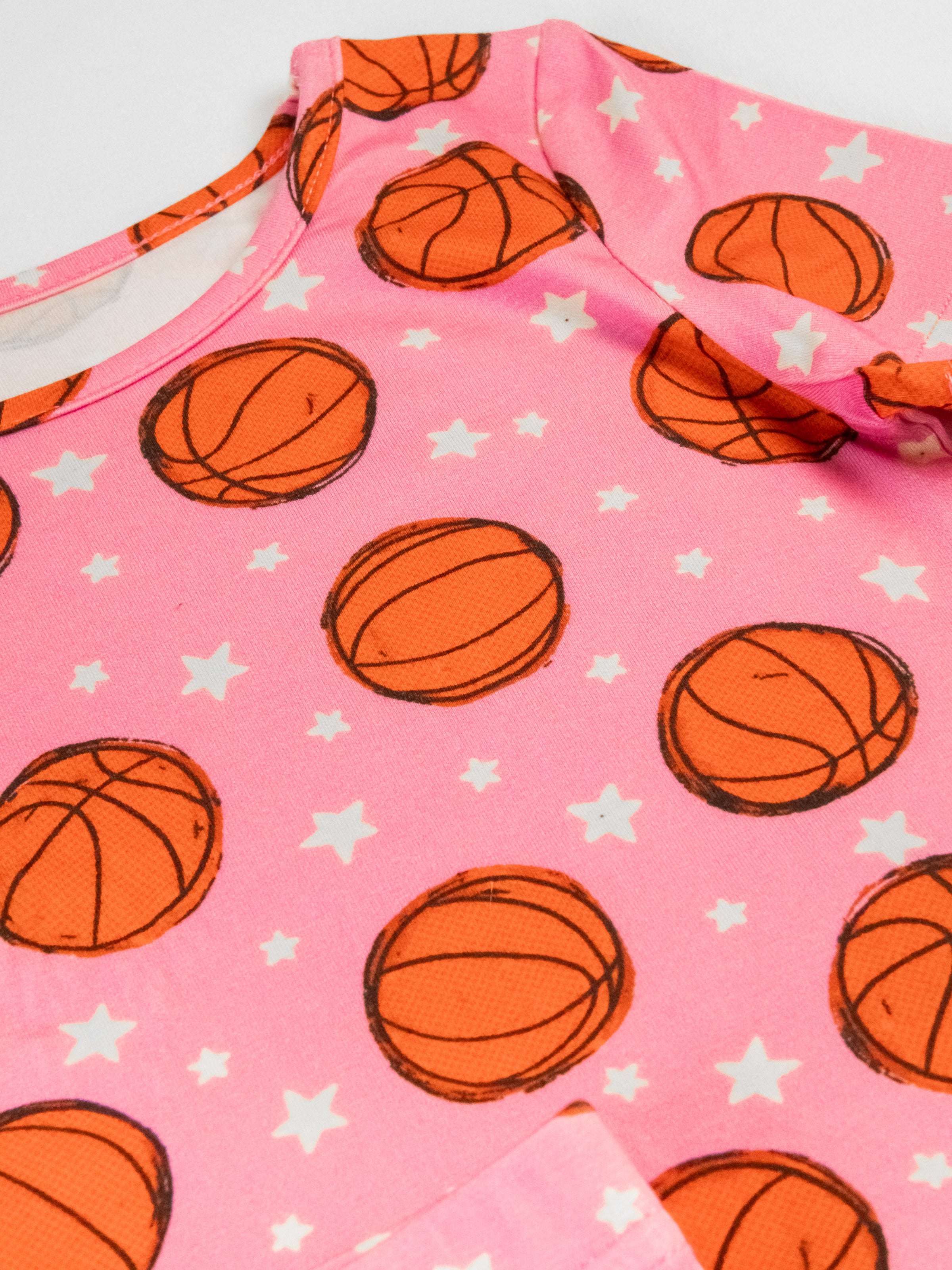 Cloud Fitted Short Set Pajamas - Basketball Allstars - Image 3