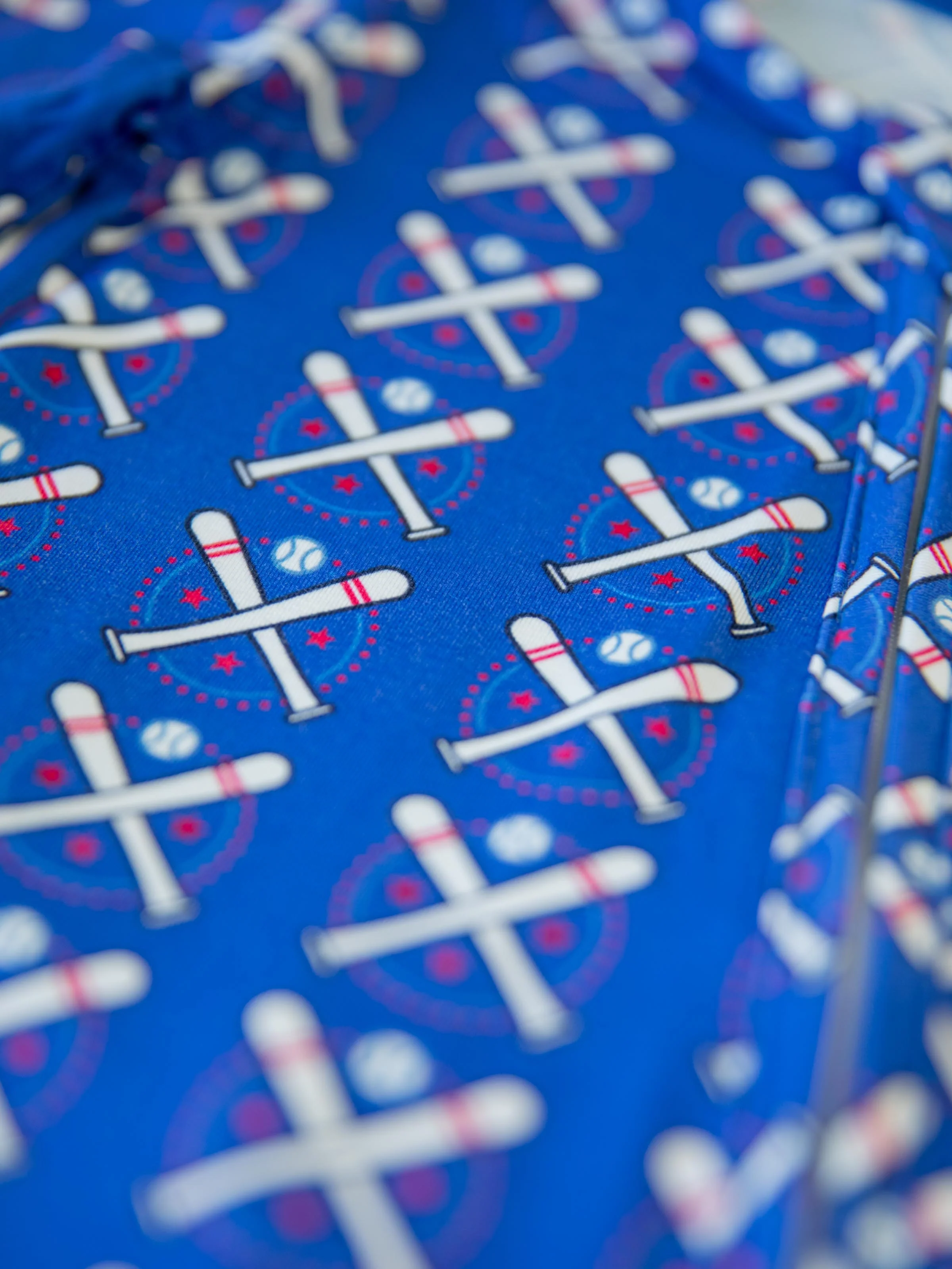 Cloud Layette - Baseball Bats Navy - Image 6