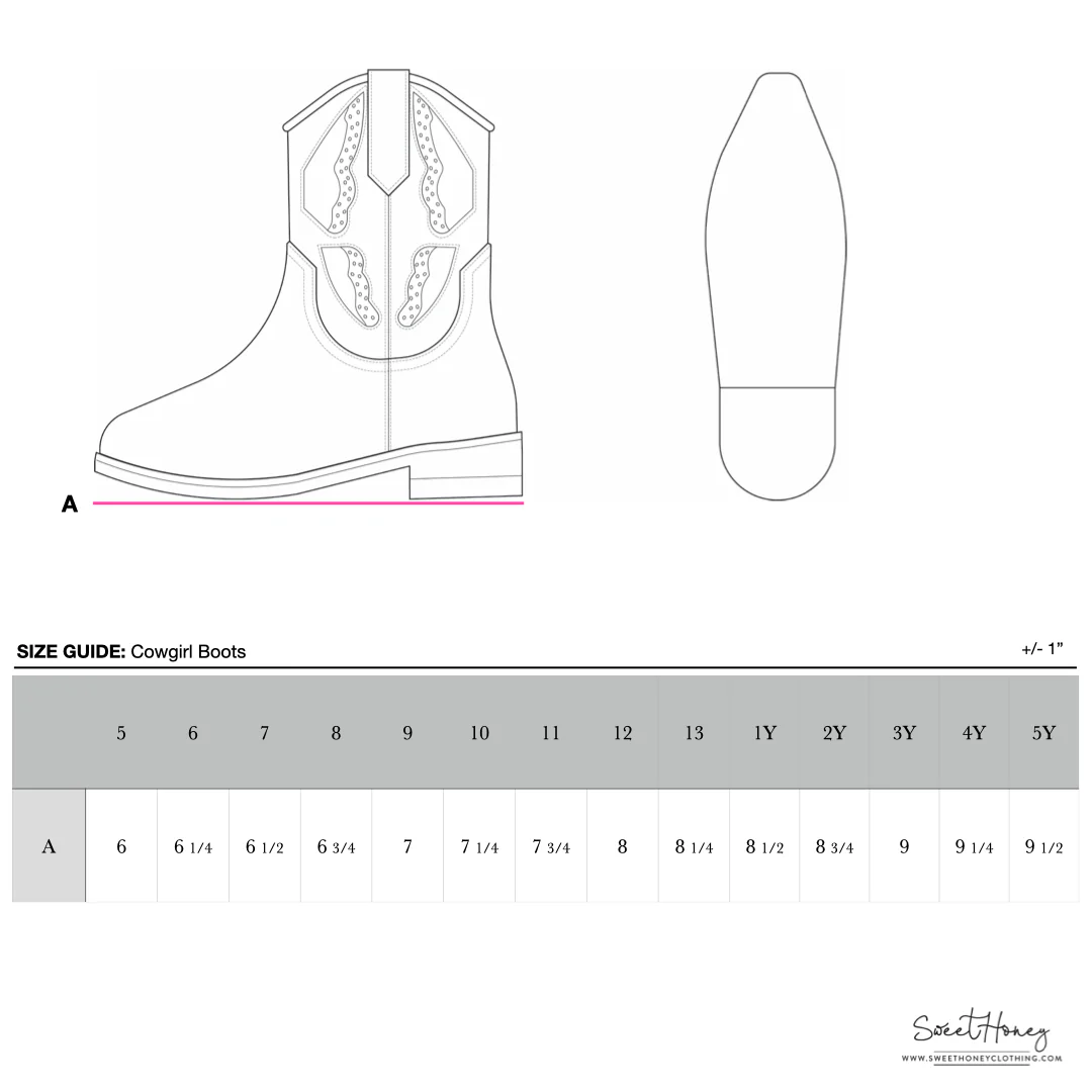 Cowgirl Boots - Wild Roses - Image 8
