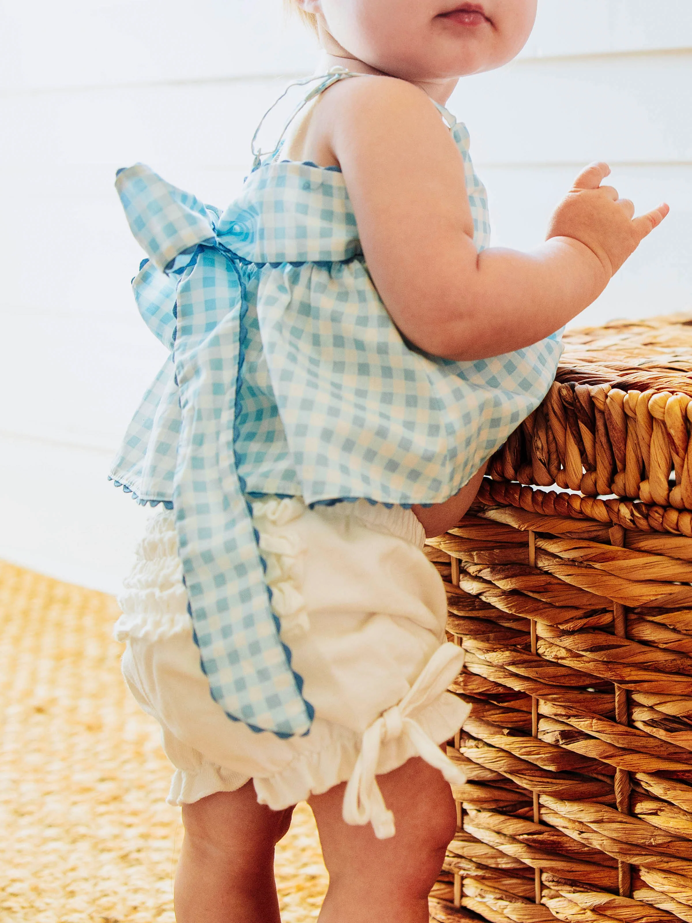 Denim Bloomers - White - Image 3