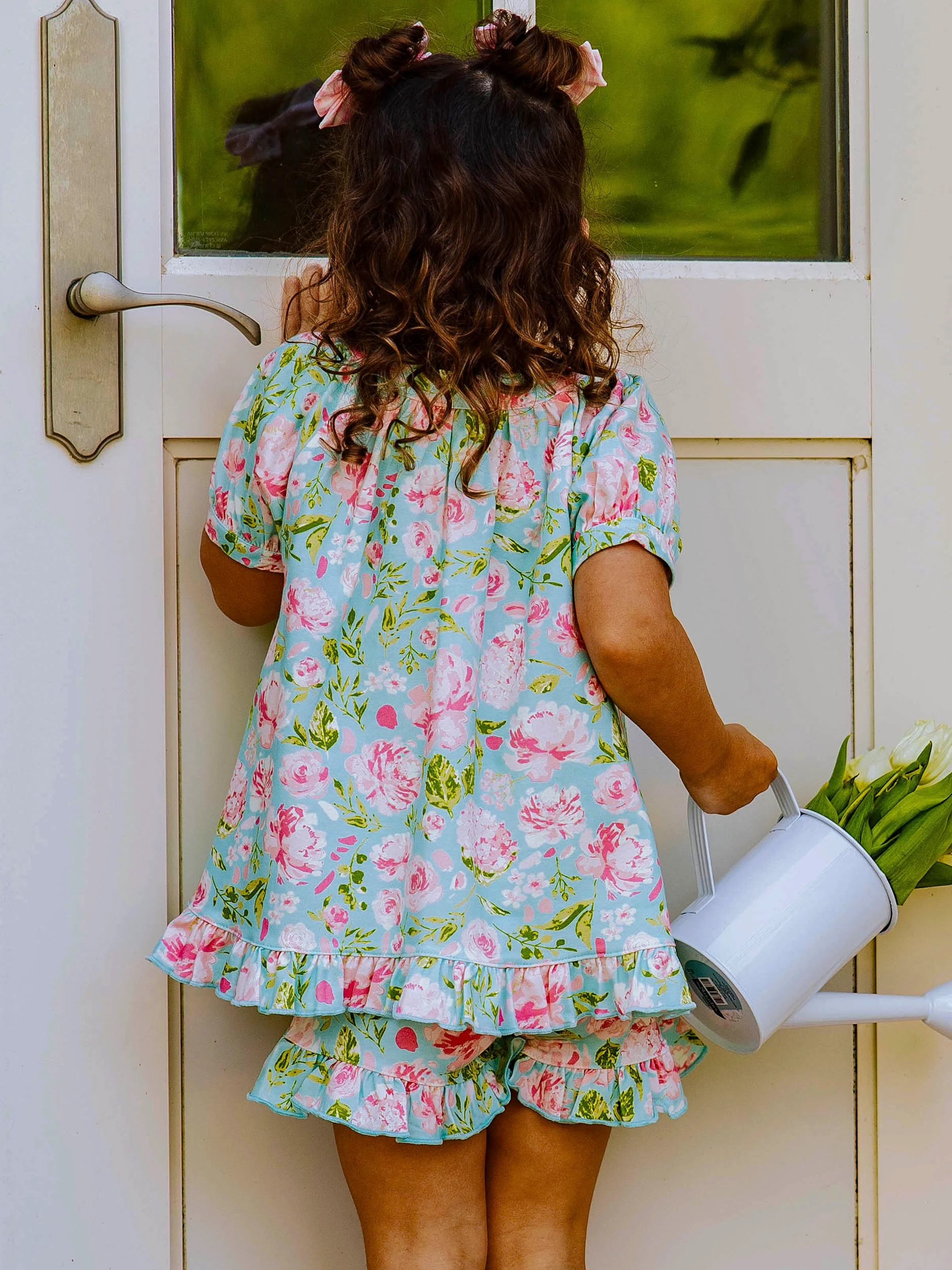 Flowy Ruffled Button Set - Breezy - Image 3