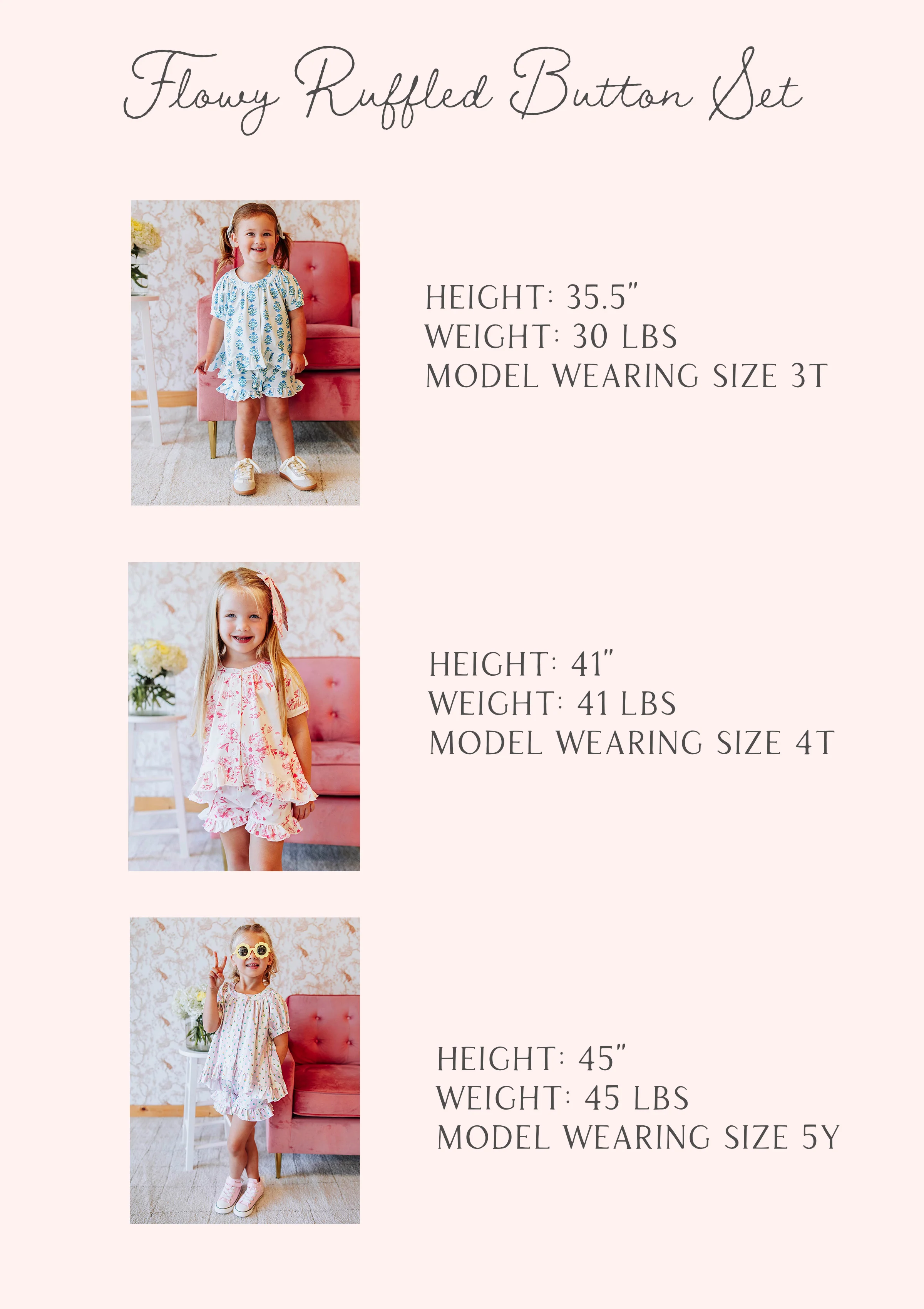 Flowy Ruffled Button Set - Happy Yellow - Image 5