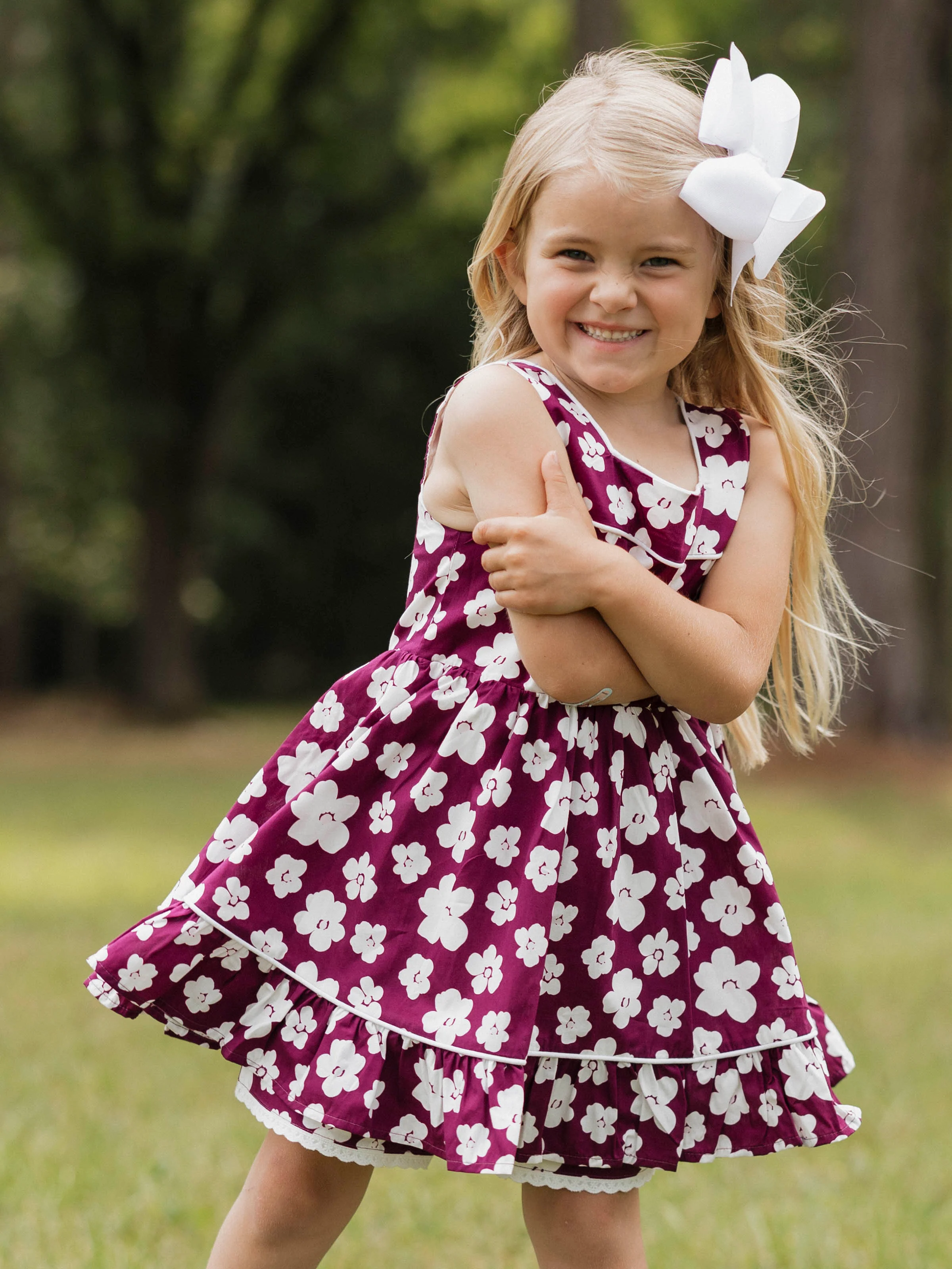Julianne Tunic Set - Sugar Plum Floral - Image 4