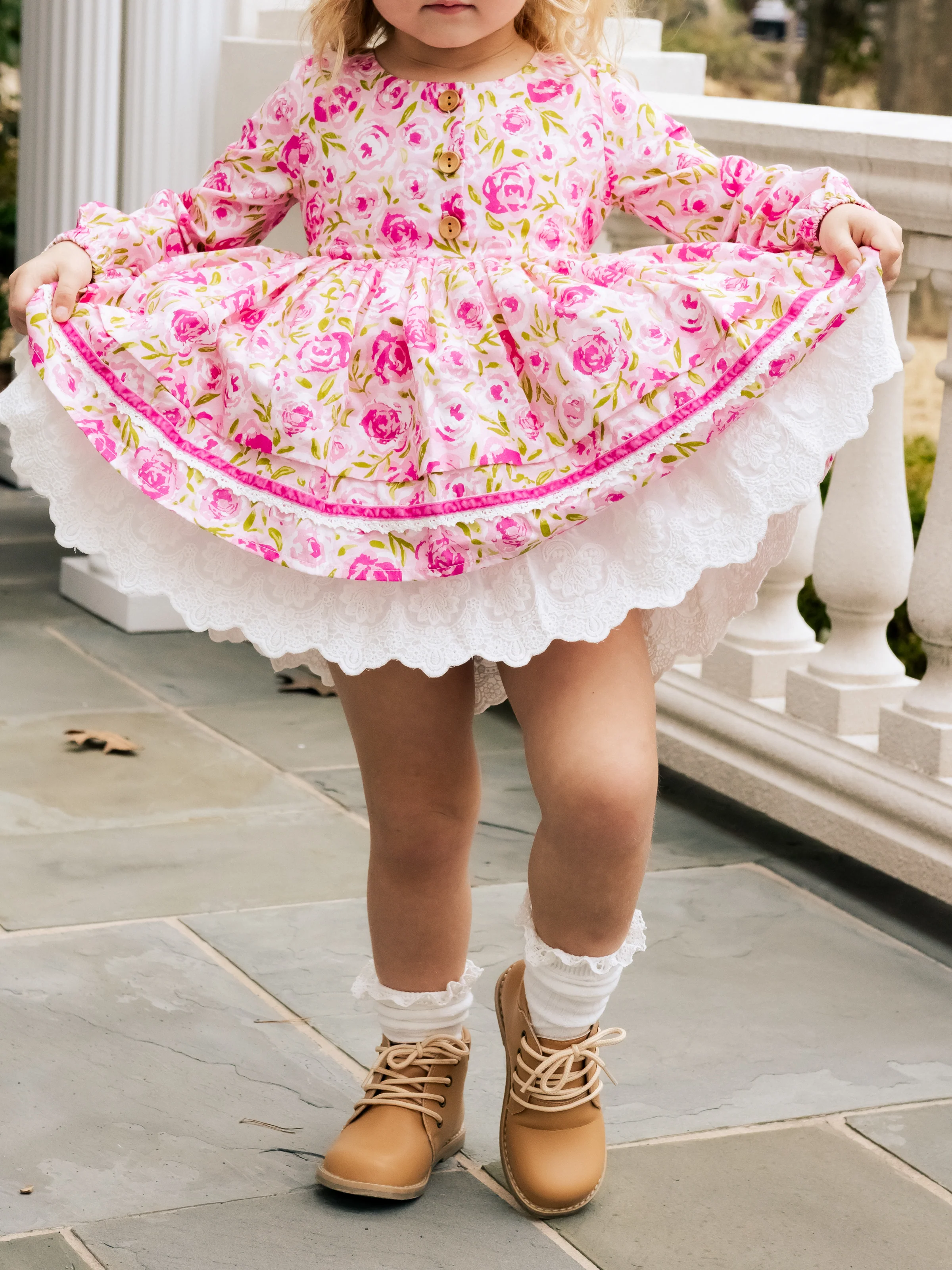 Lace Up Ankle Boot - Tan - Image 6