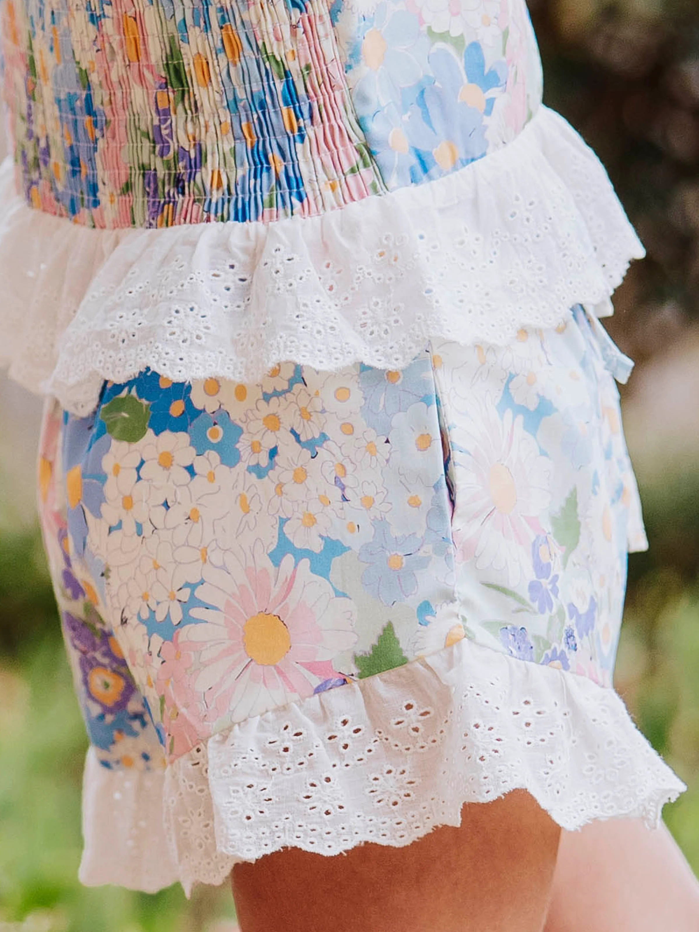 Lacy Tunic Set - Daisies and Blooms - Image 3