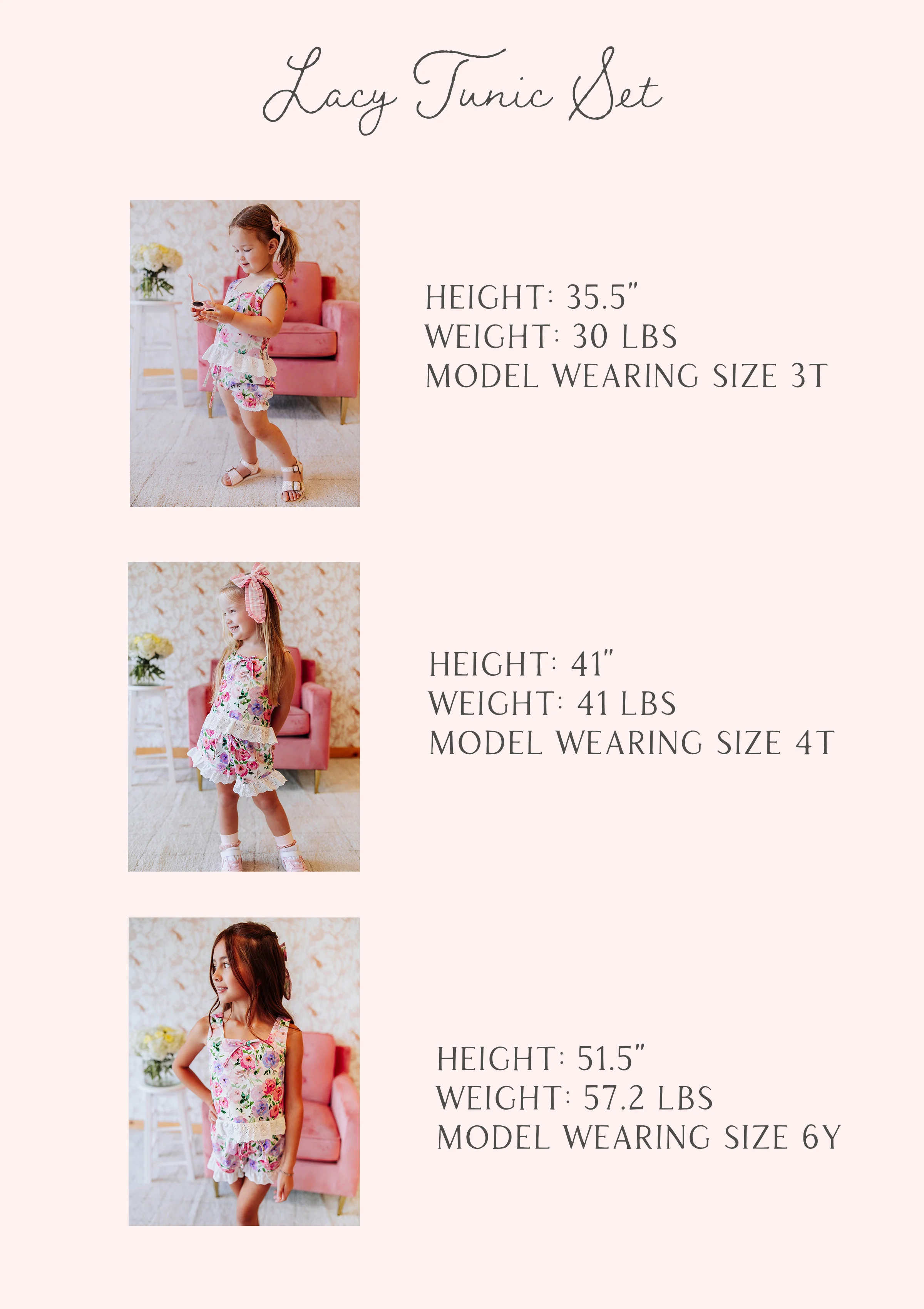Lacy Tunic Set - Soft Bliss - Image 13