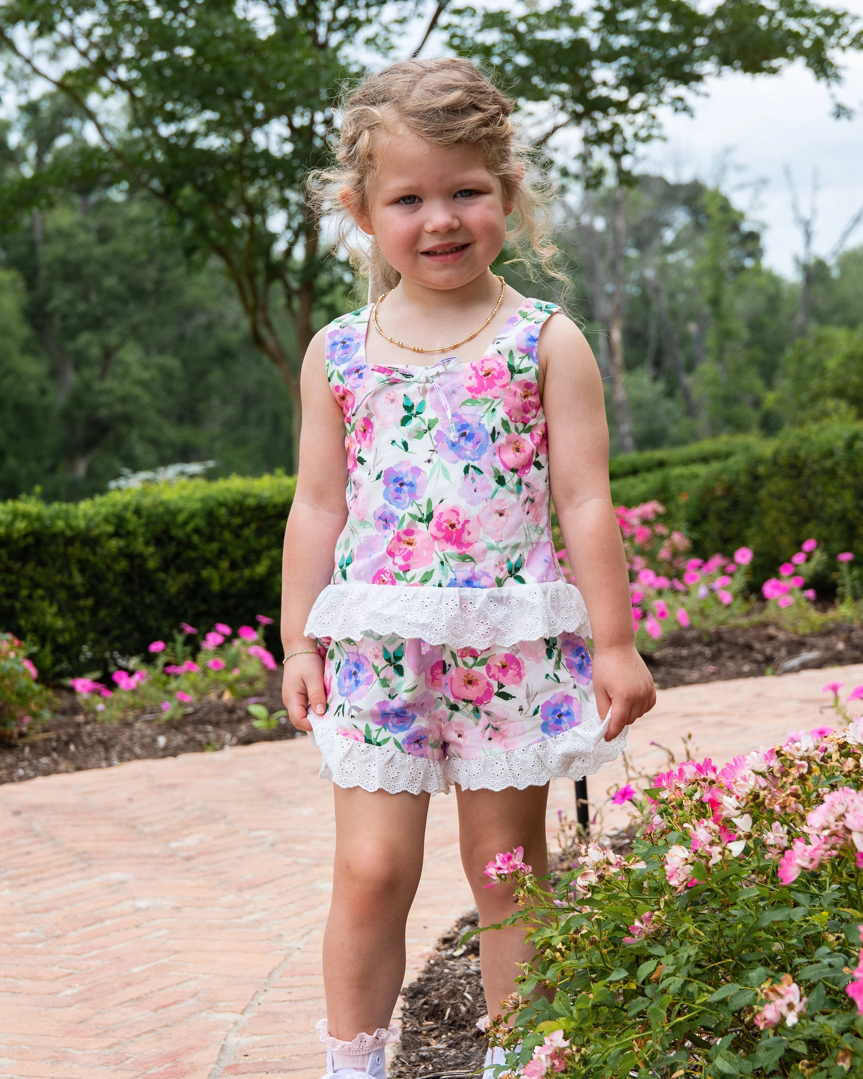 Lacy Tunic Set - Soft Bliss - Image 3
