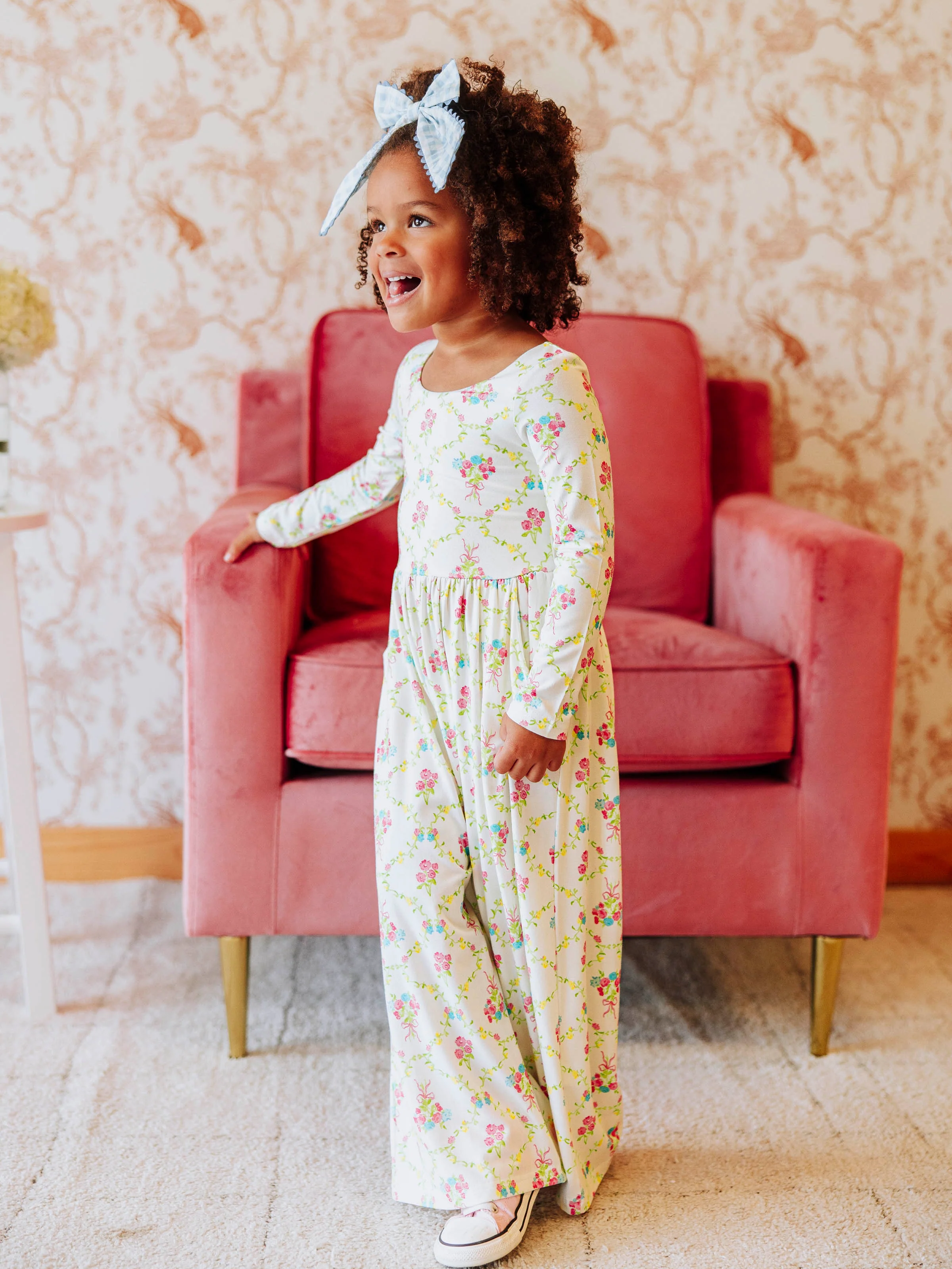 Leggy Romper - Floral Petit Four - Image 3