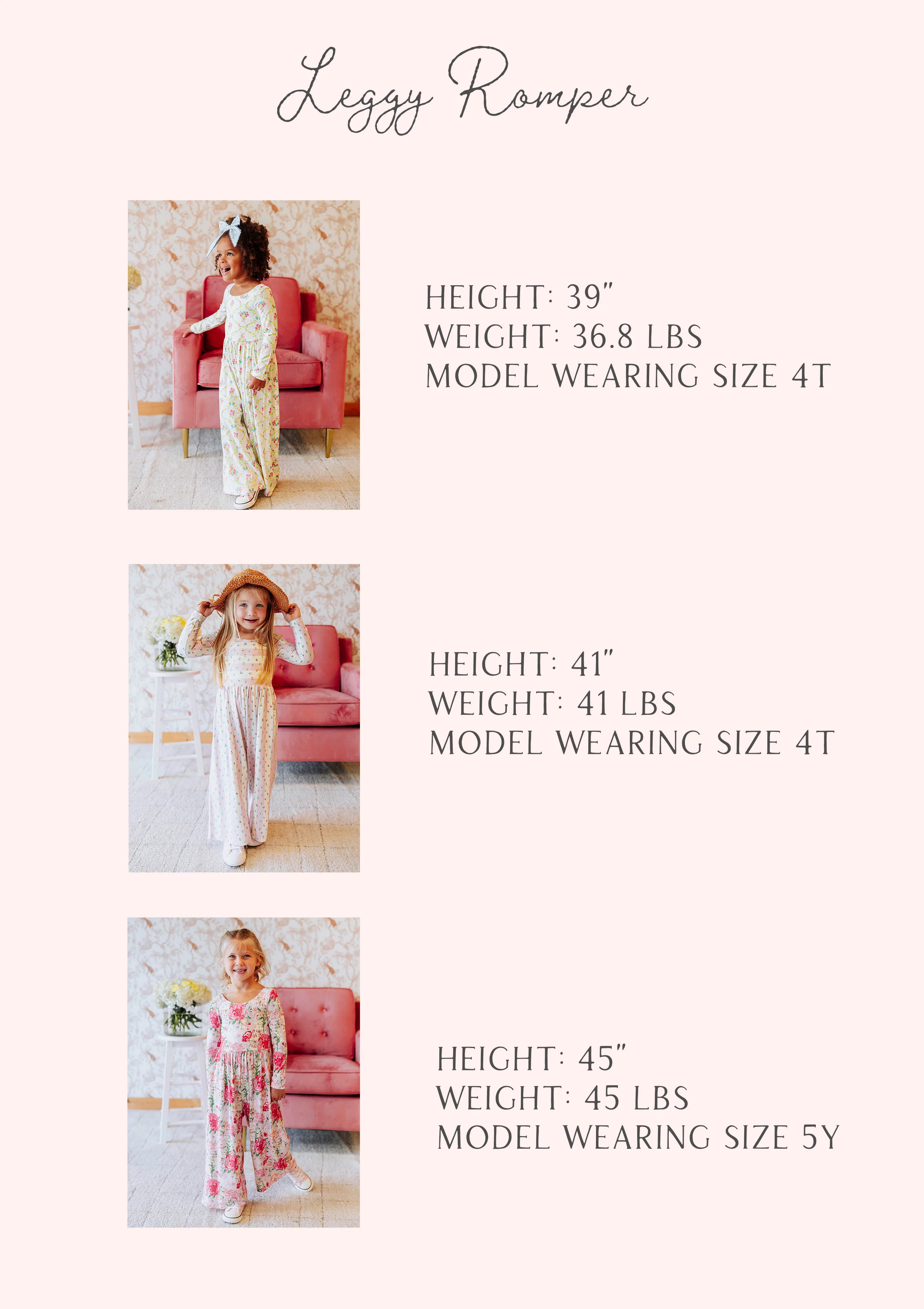 Leggy Romper - Floral Petit Four - Image 4