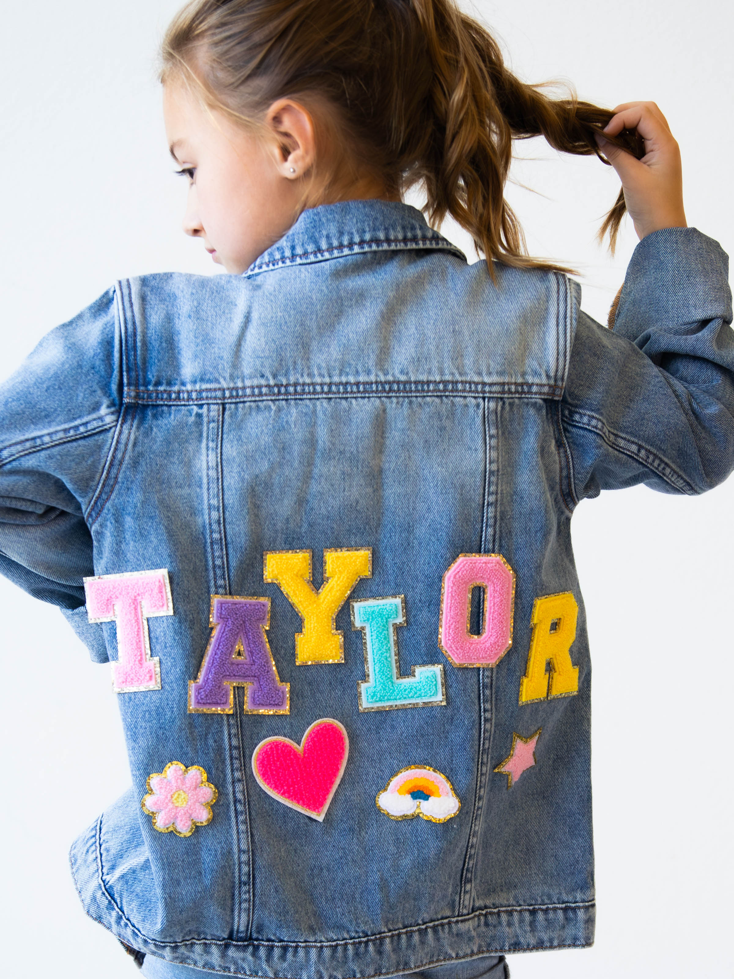 Letter Patch - Azelea Pink - Image 4