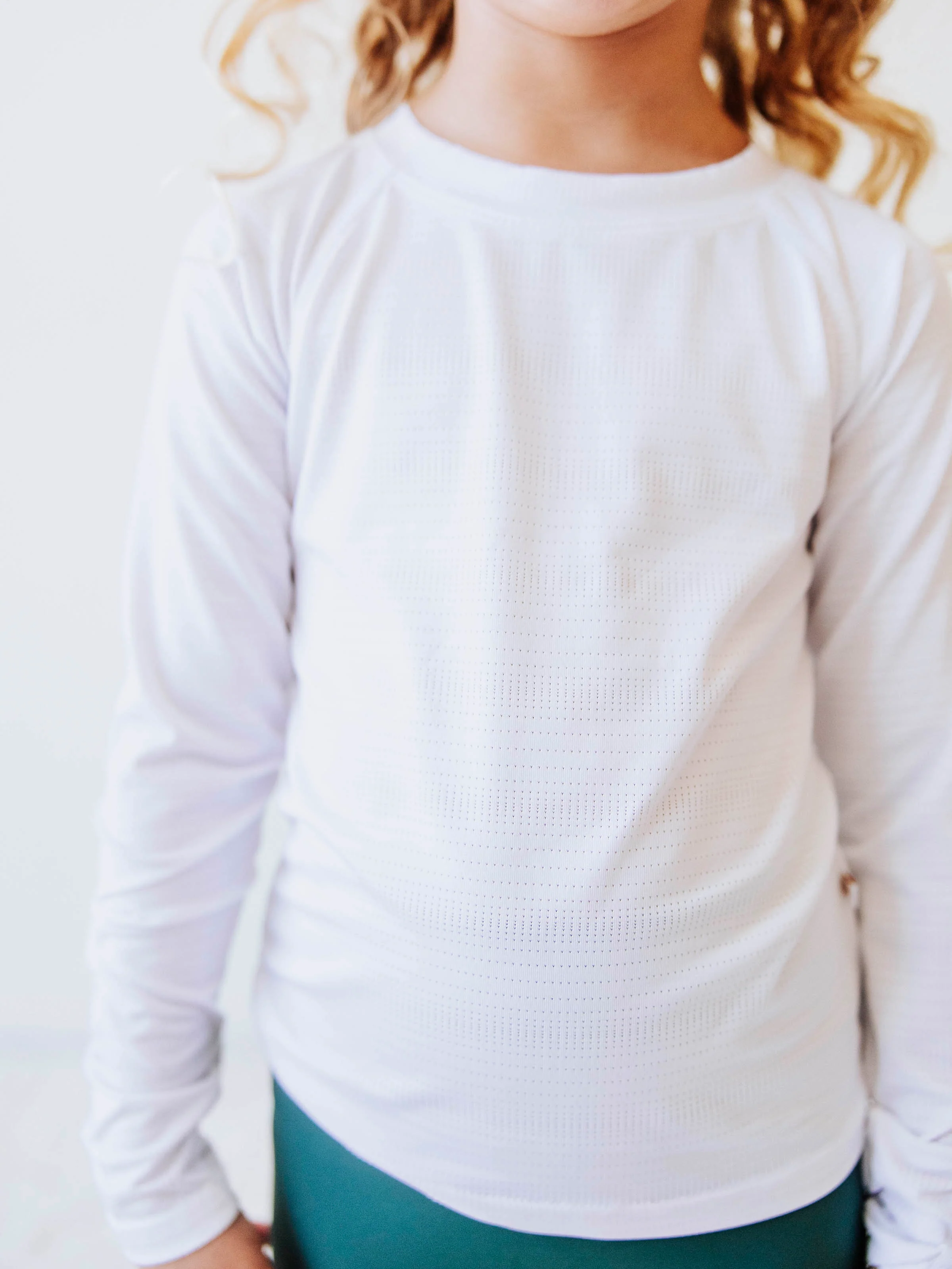 LS Performance Shirt - White - Image 3