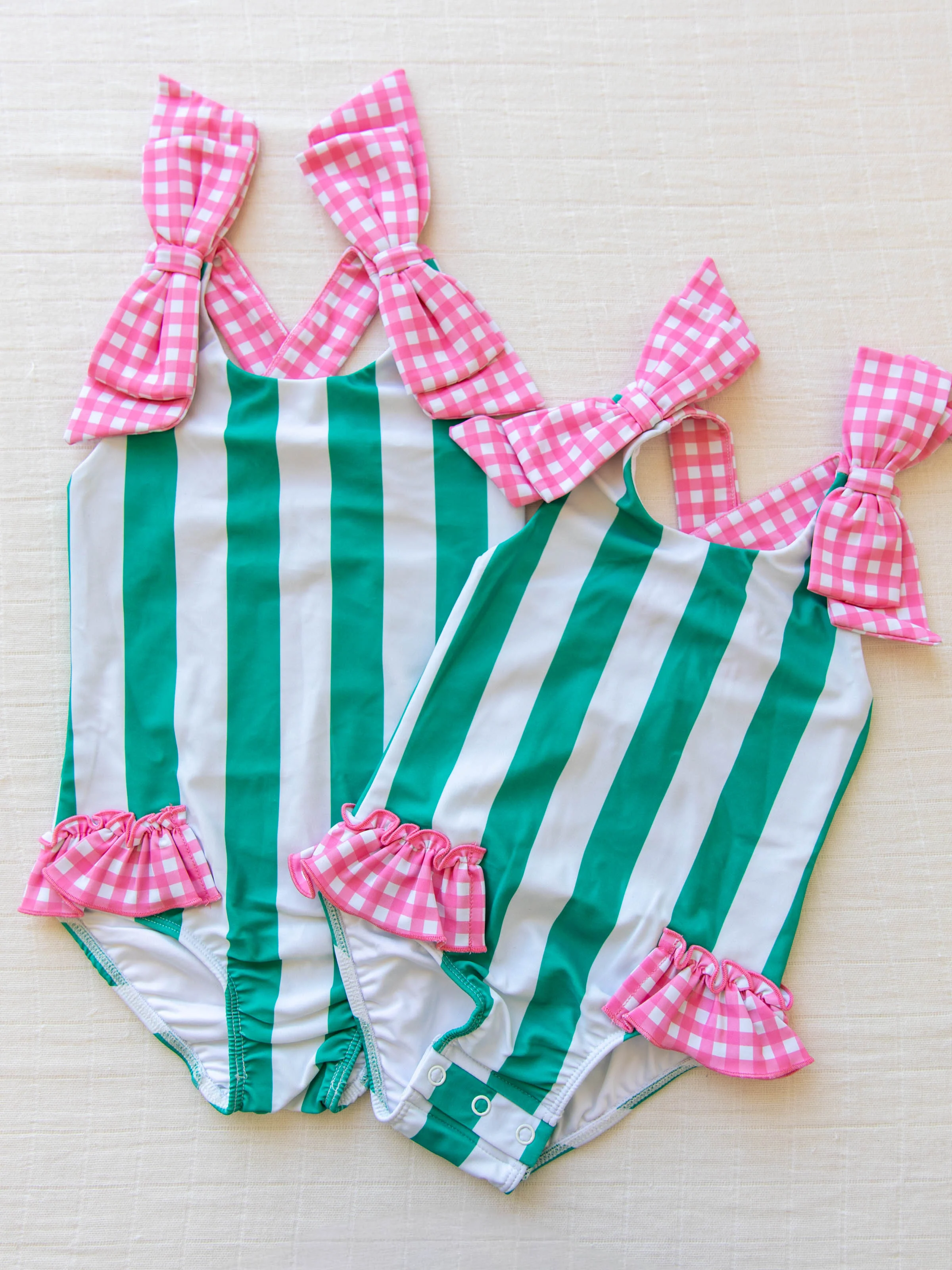 Melanie One Piece - Marine Stripe - Image 4