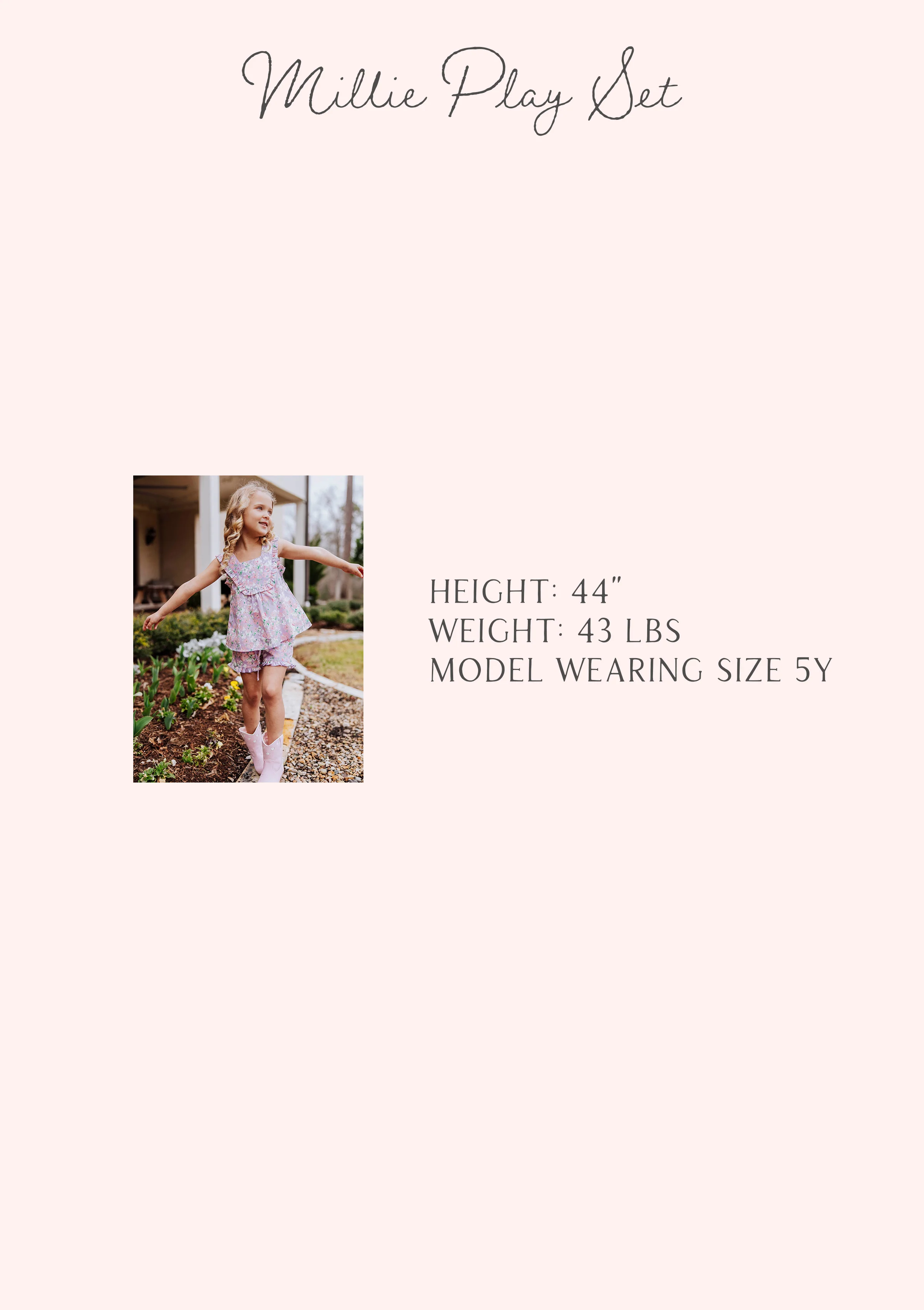 Millie Play Set - Pastel Blooms - Image 7