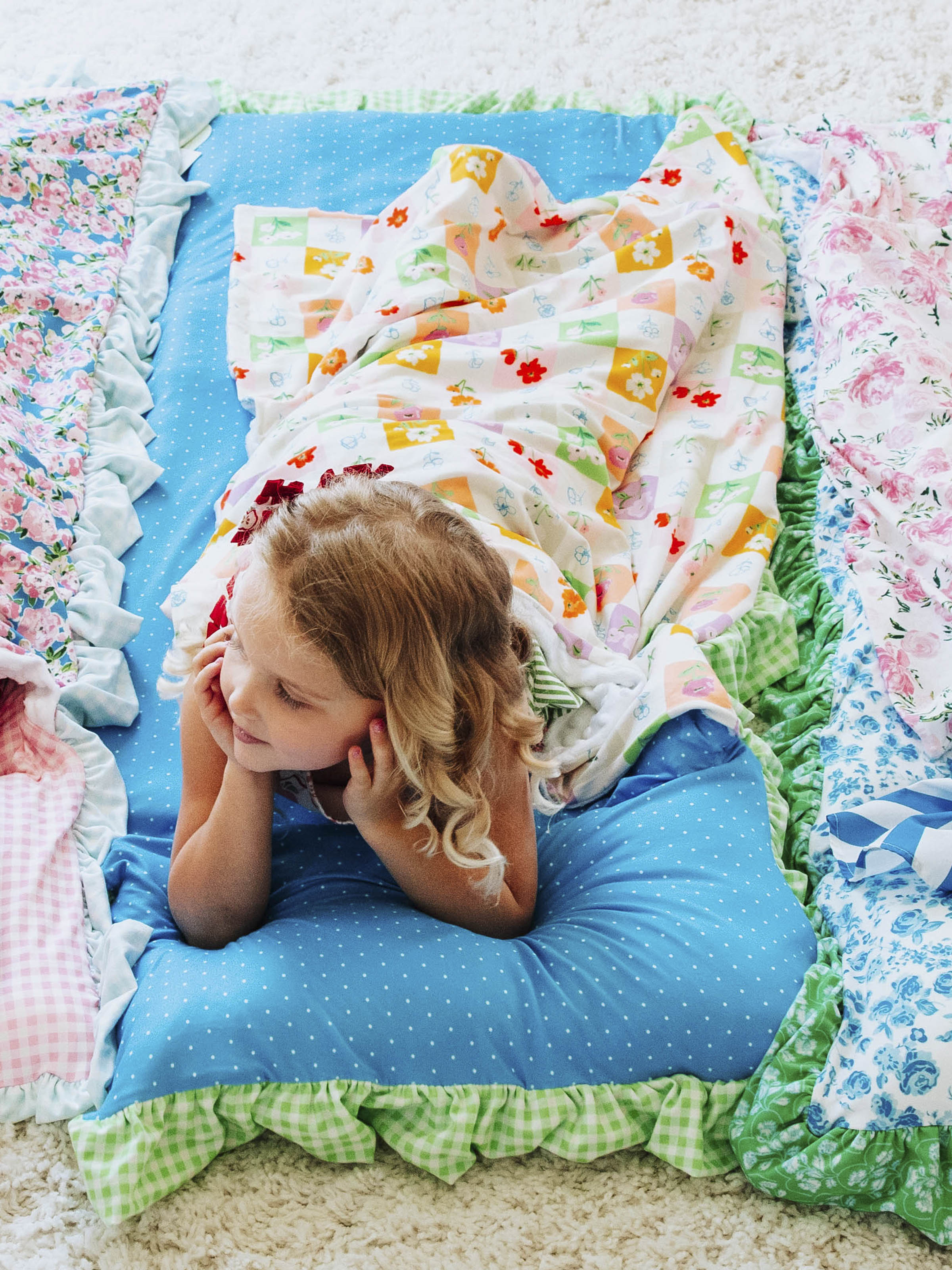 Nap Mat - Checkered Blooms - Image 10