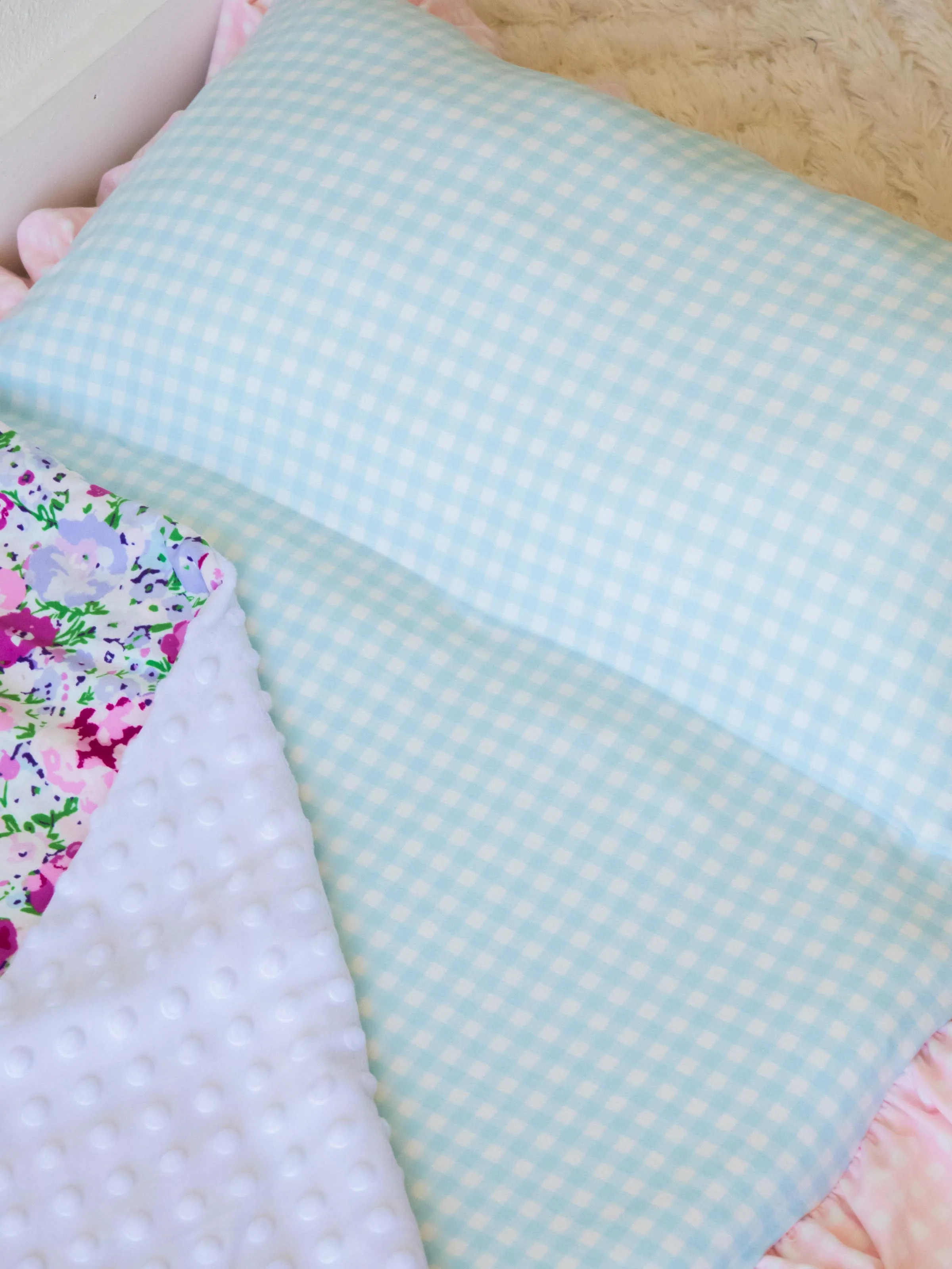 Nap Mat - Violet Carnations - Image 5