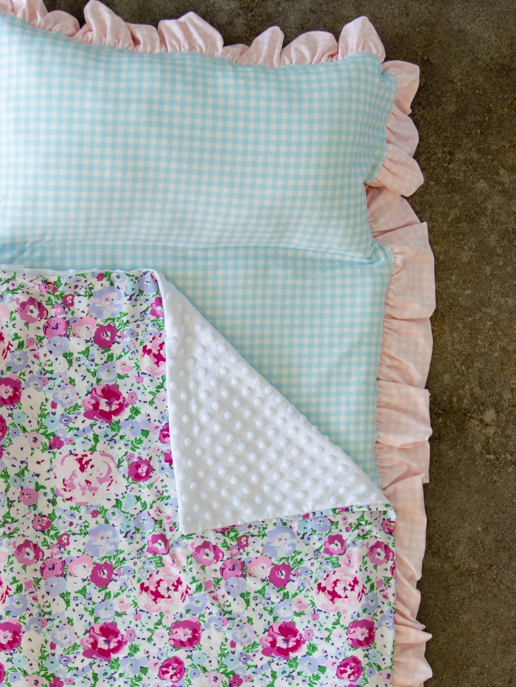 Nap Mat - Violet Carnations - Image 6