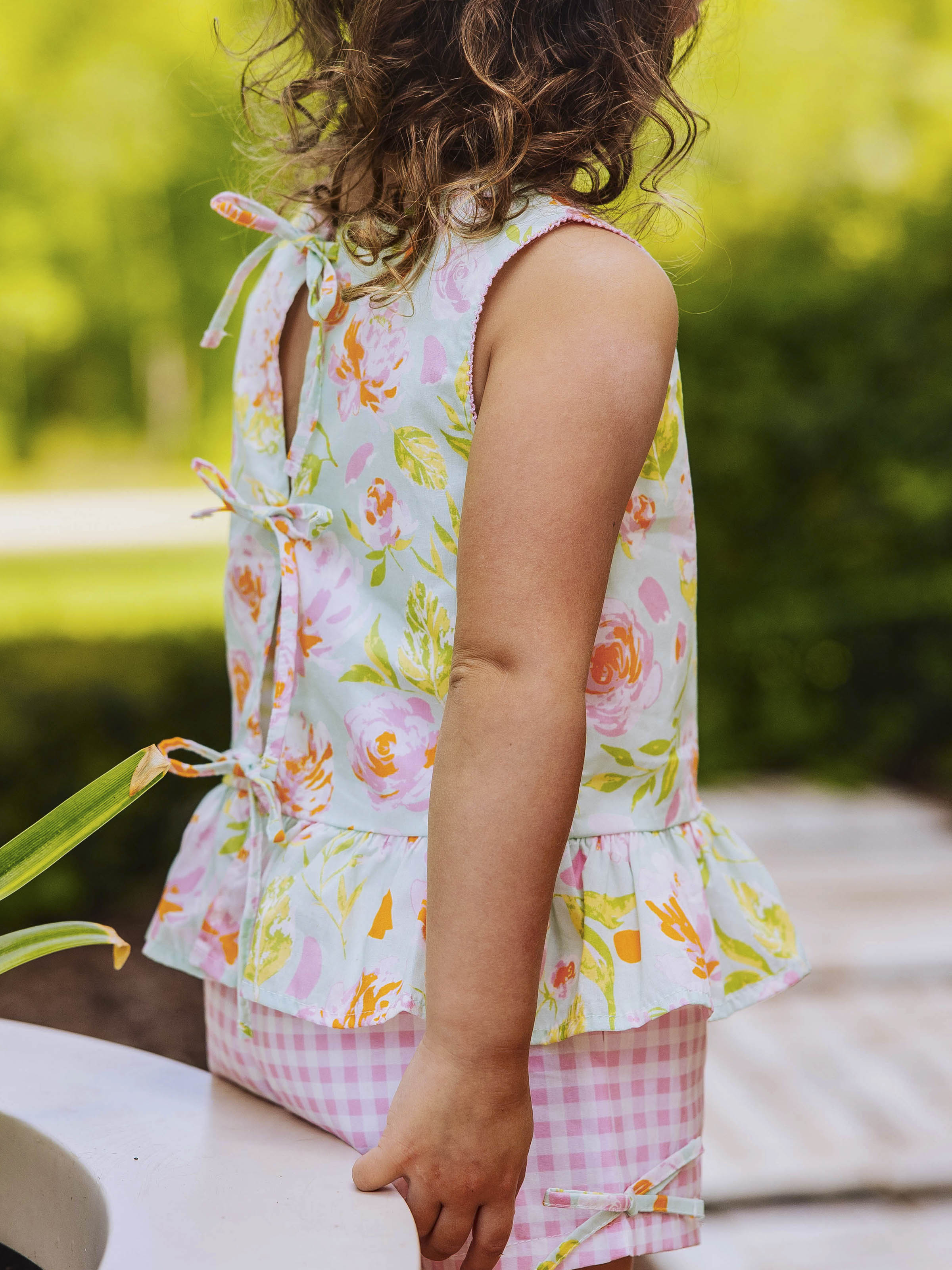 Peplum Tie Set - Splash - Image 6