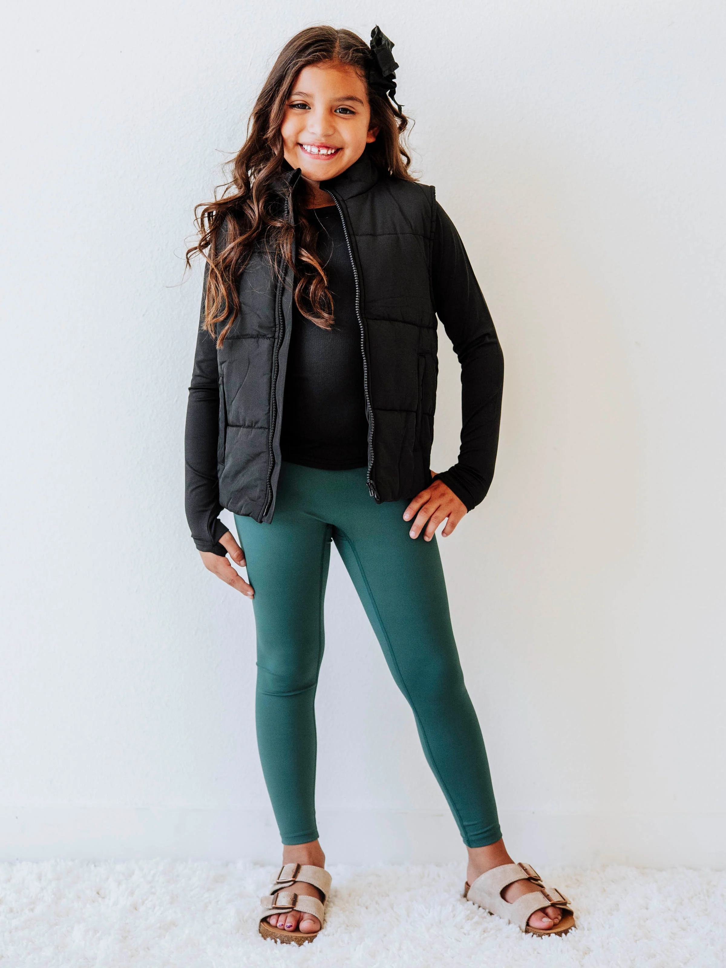 Performance Leggings - Aquamarine - Image 3