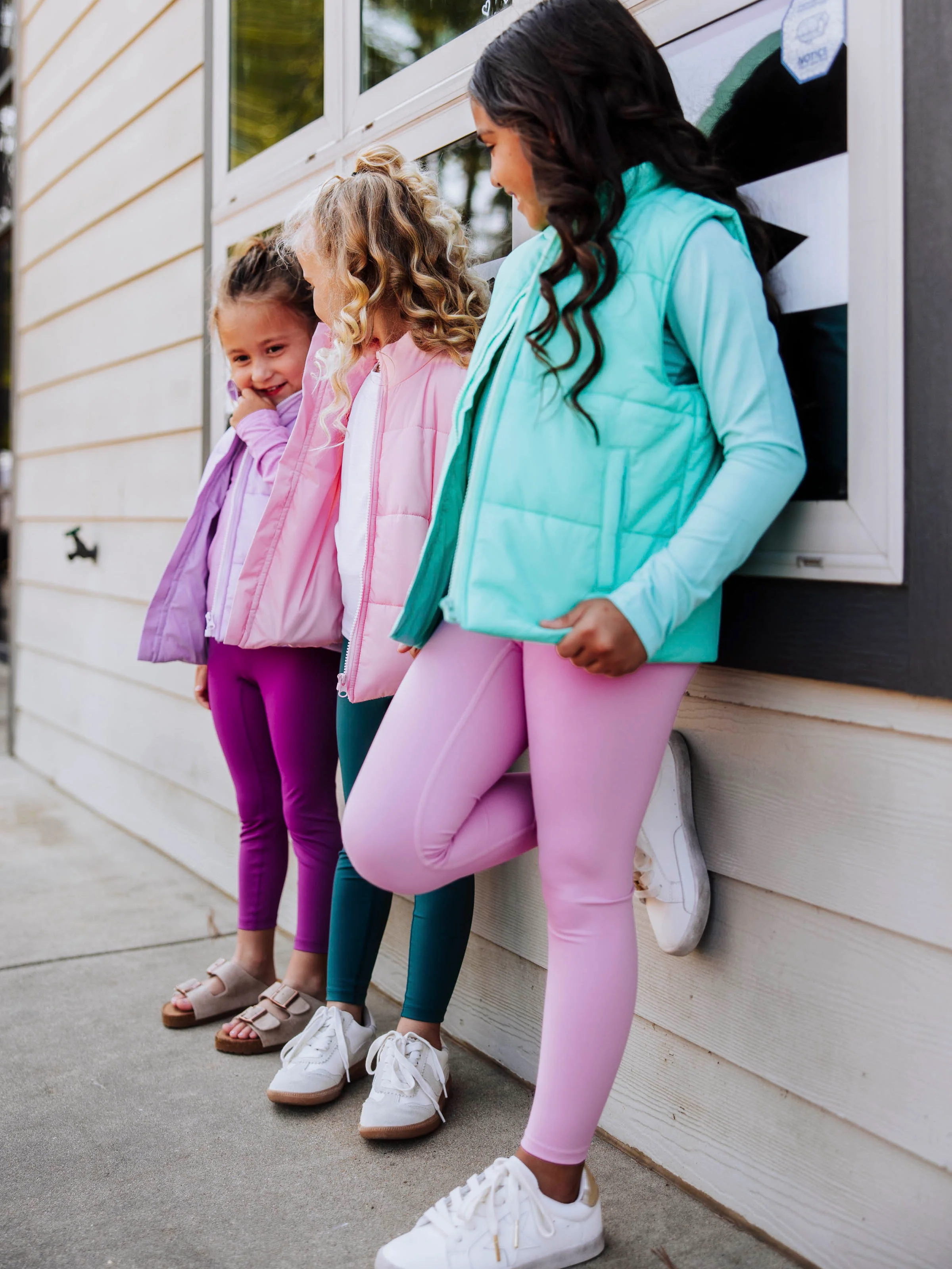 Performance Leggings - Pink - Image 3
