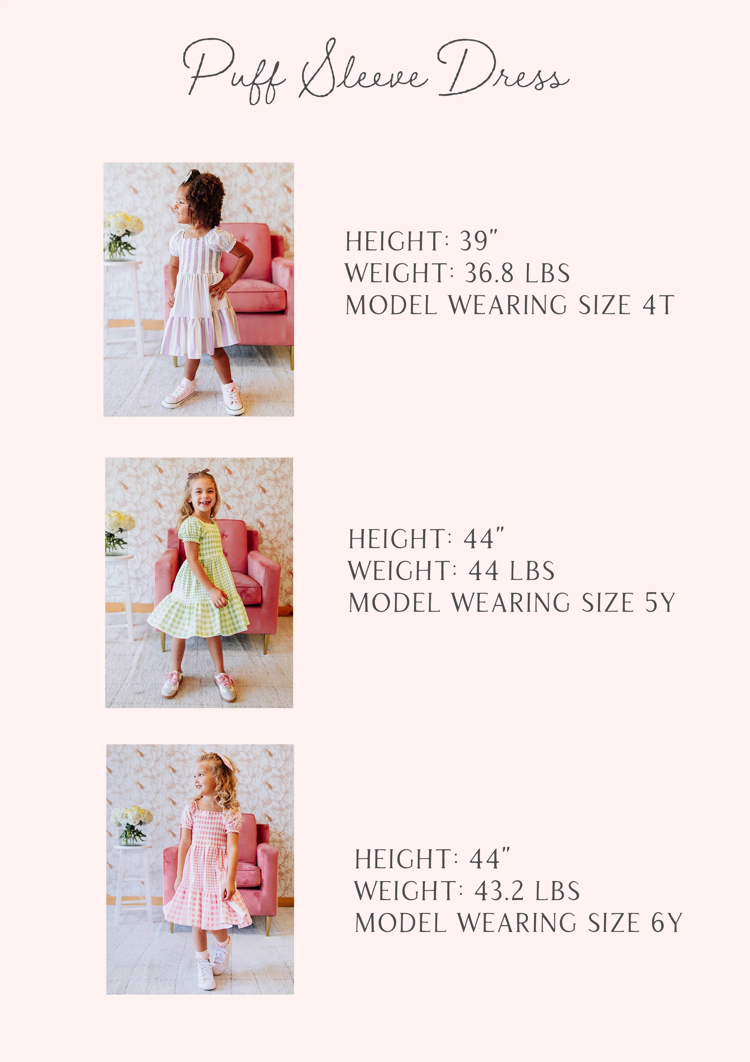Puff Sleeve Dress - Patchwork Gingham - Image 5