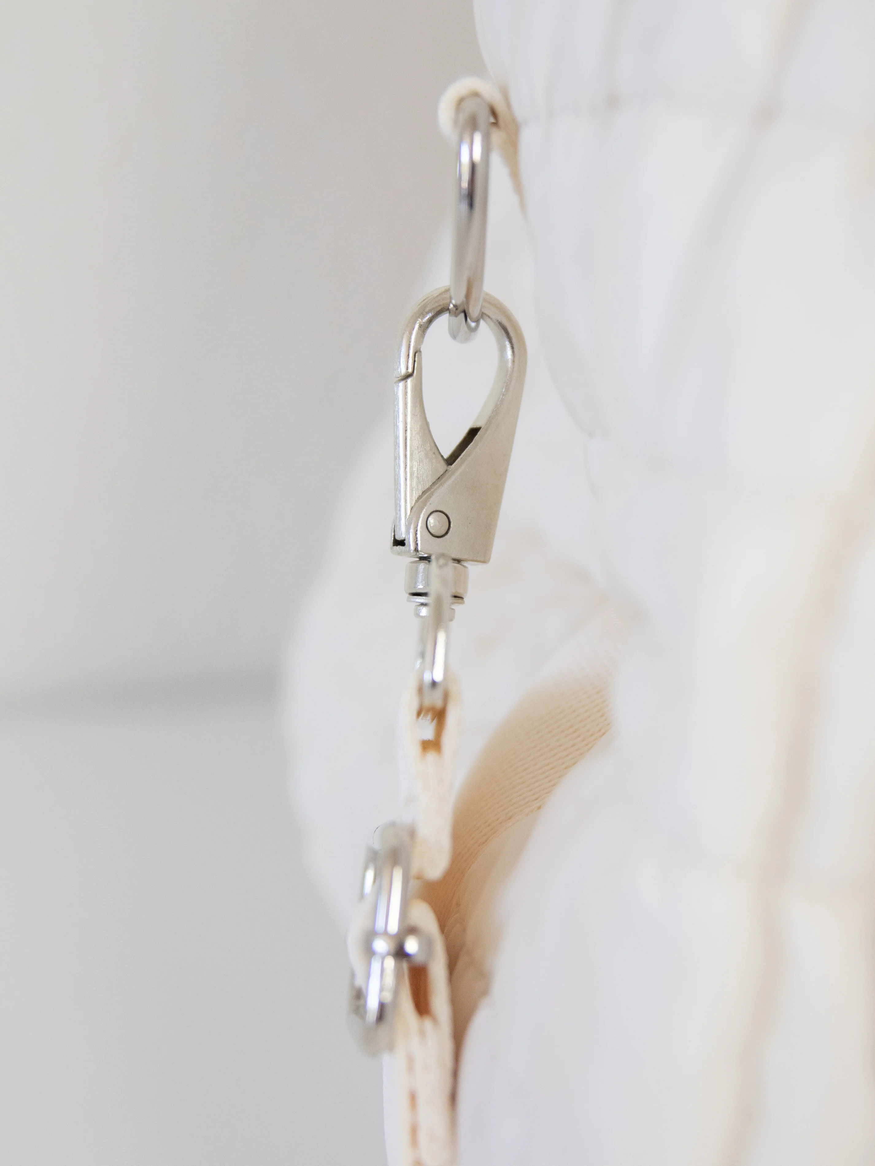 Puffer Duffle - Cream - Image 5