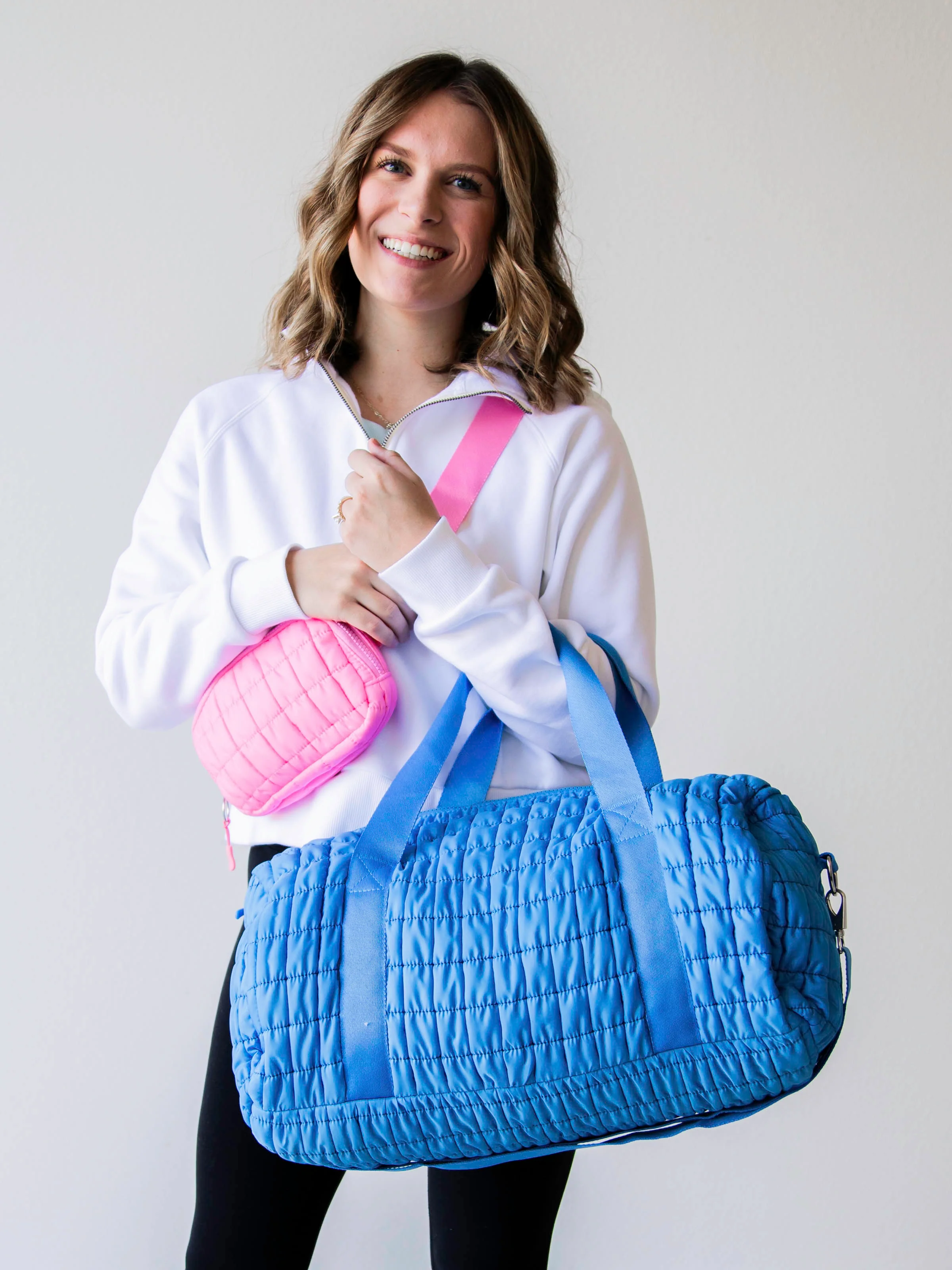 Puffer Duffle - Royal Blue - Image 3
