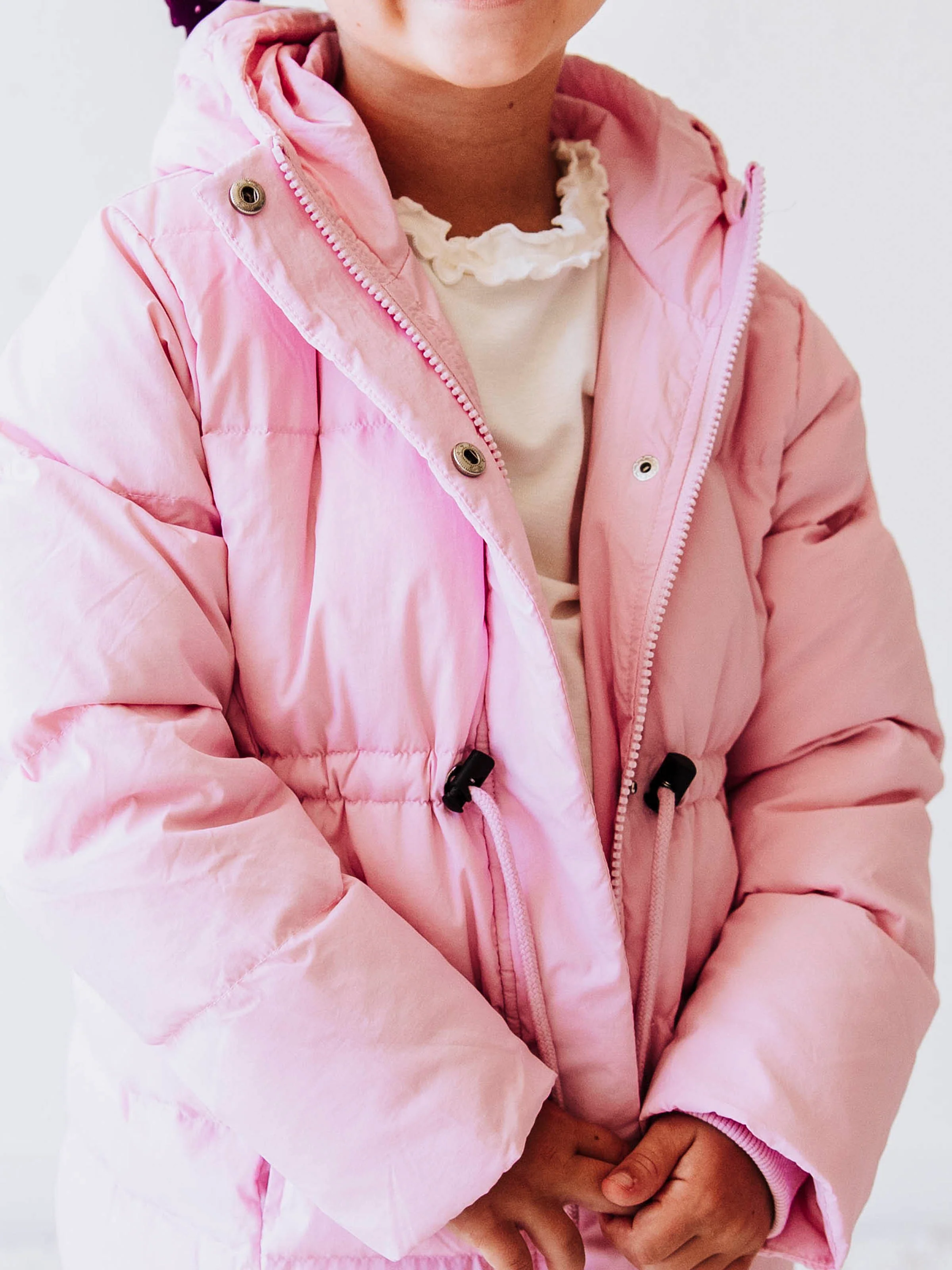 Puffer Jacket - Rose Mist - Image 5