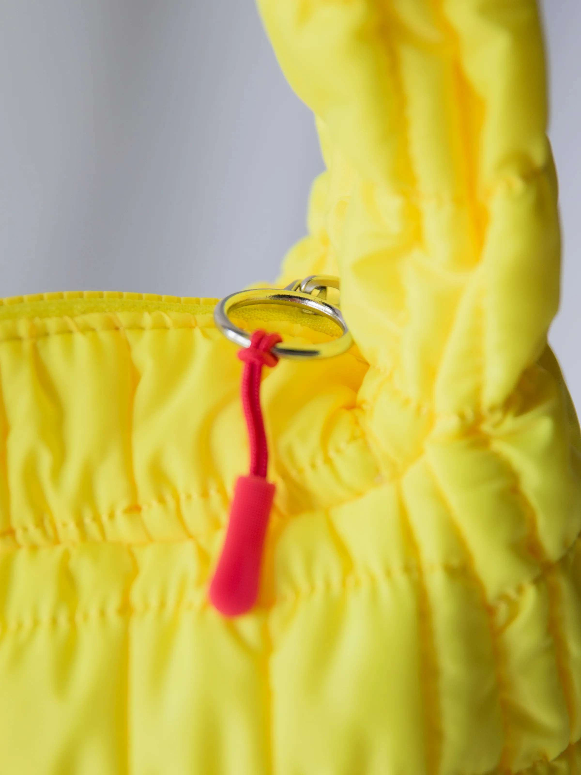 Puffer Tote - Canary Yellow - Image 4