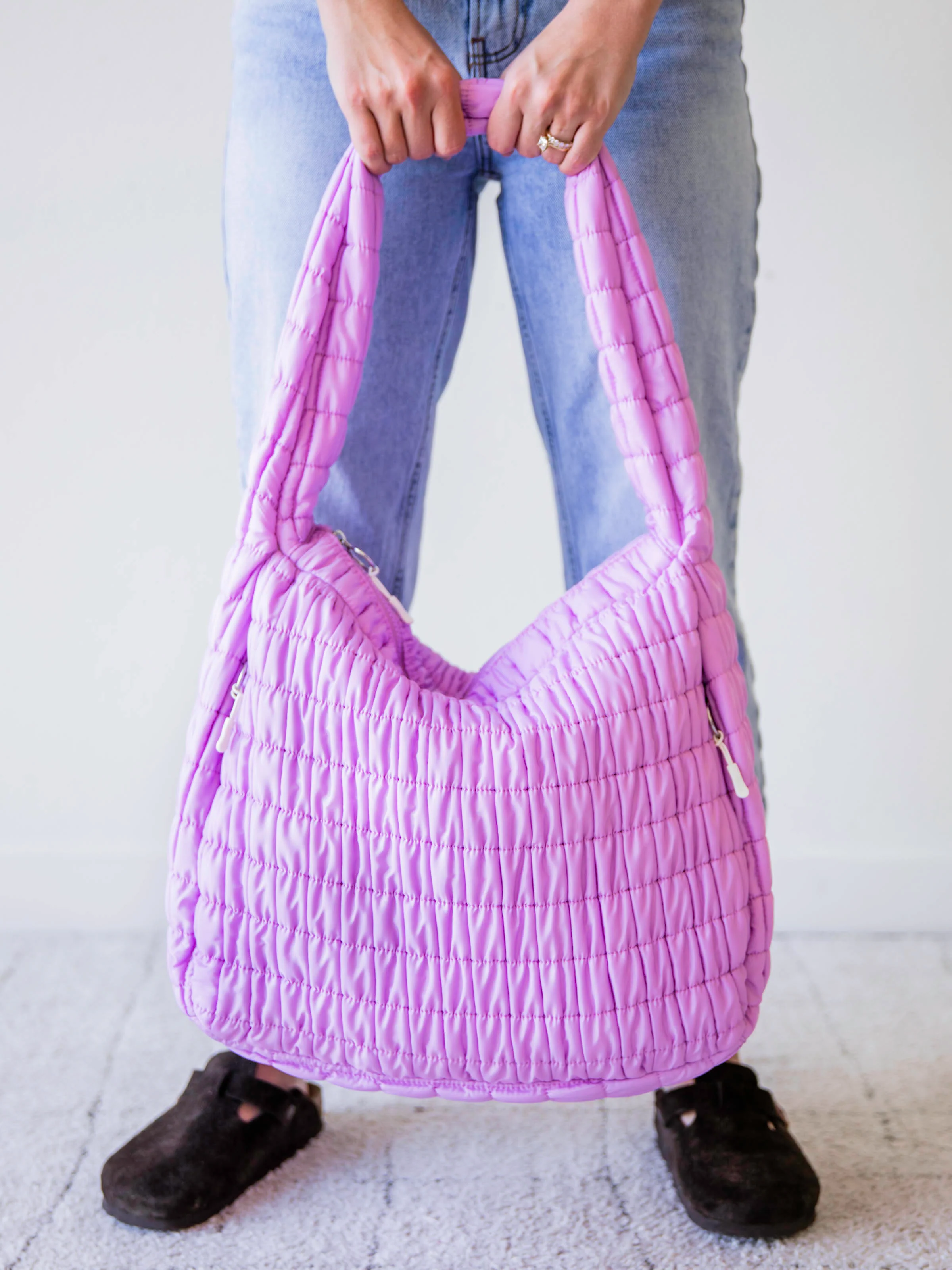 Puffer Tote - Violet Eclipse - Image 8