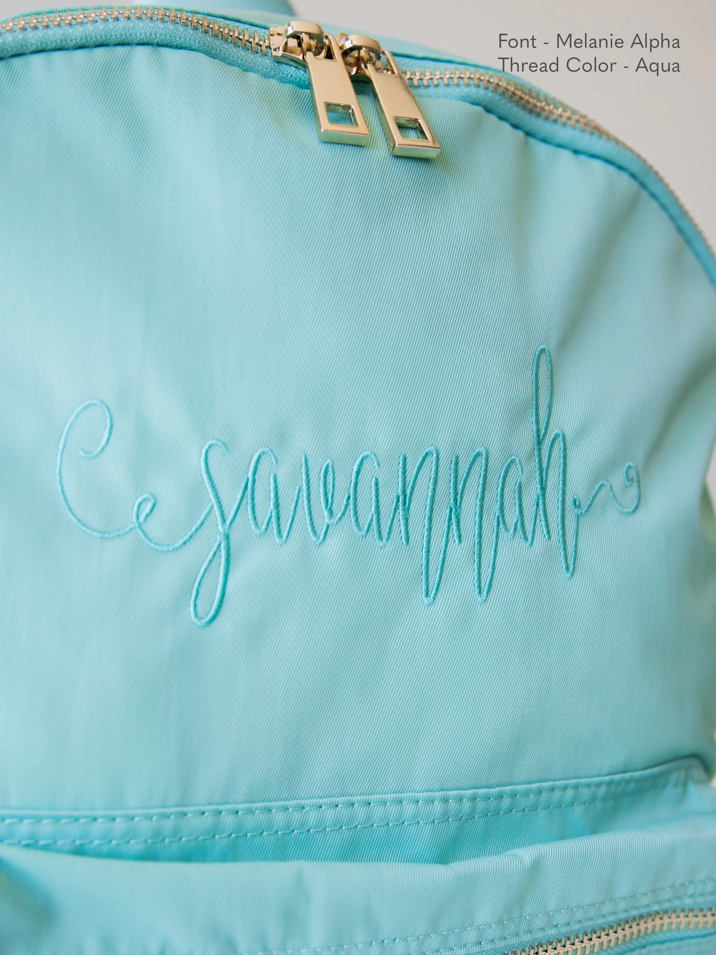 Retro Backpack - Aquatic Mist - Image 7