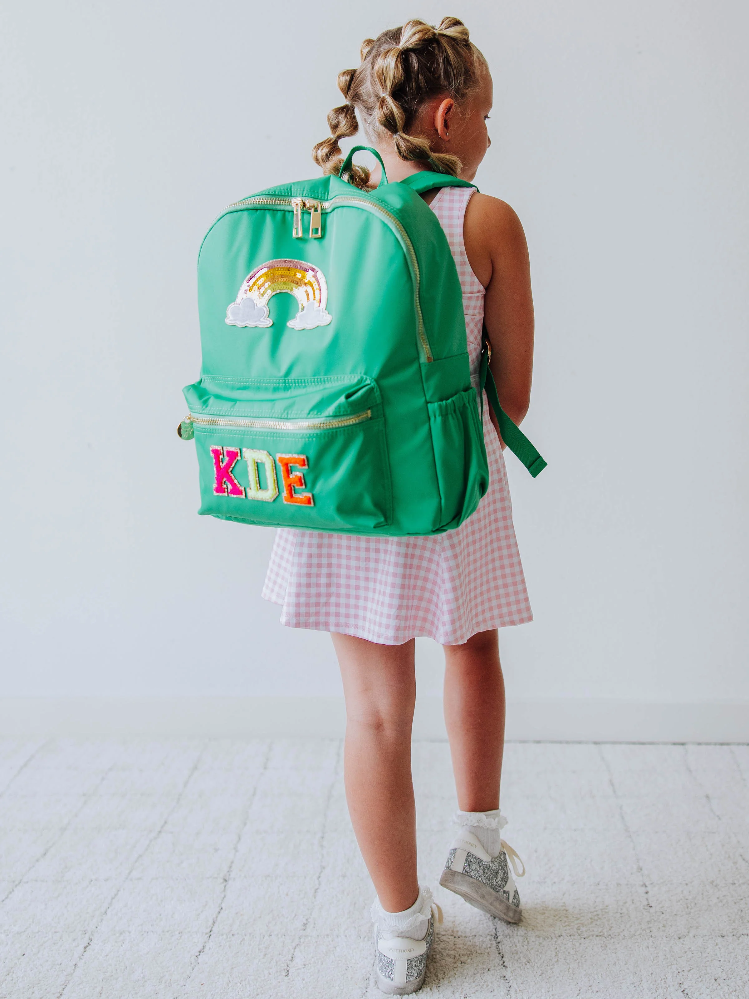 Retro Backpack - Caribbean Green - Image 9