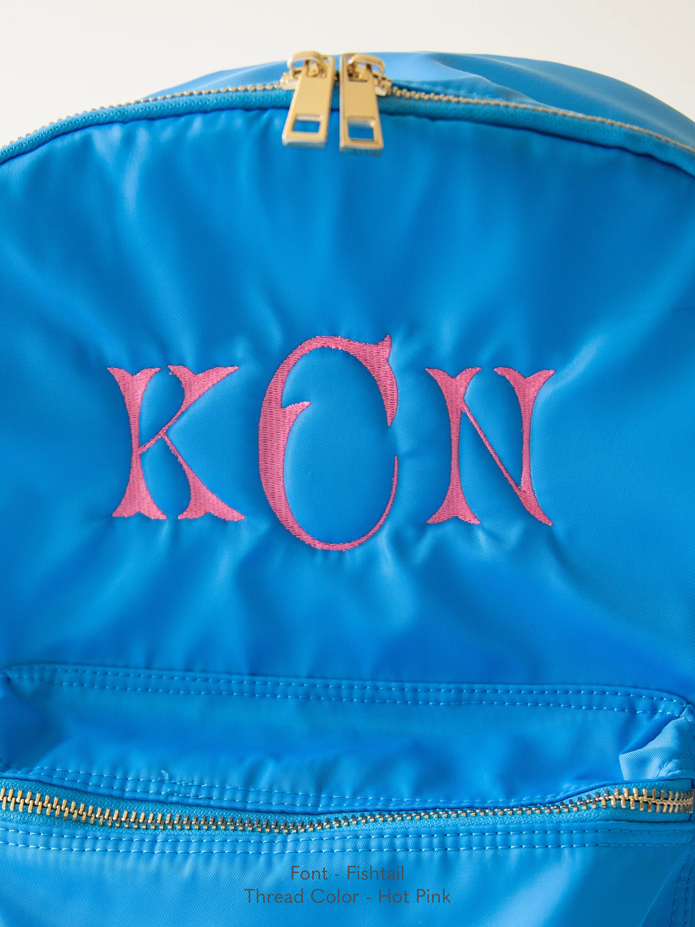 Retro Backpack - Glacial Blue - Image 4