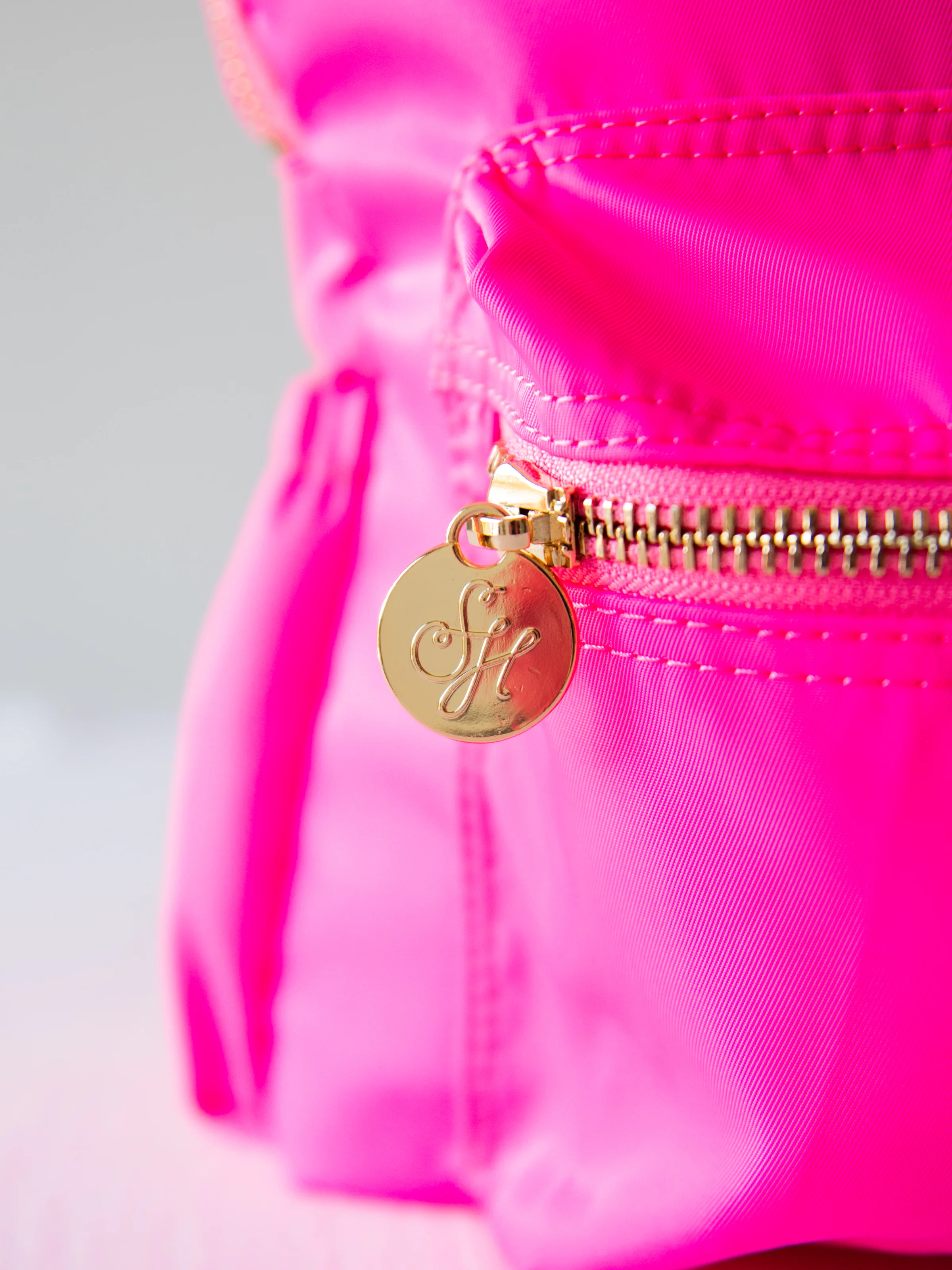 Retro Backpack - Vibrant Pink - Image 6