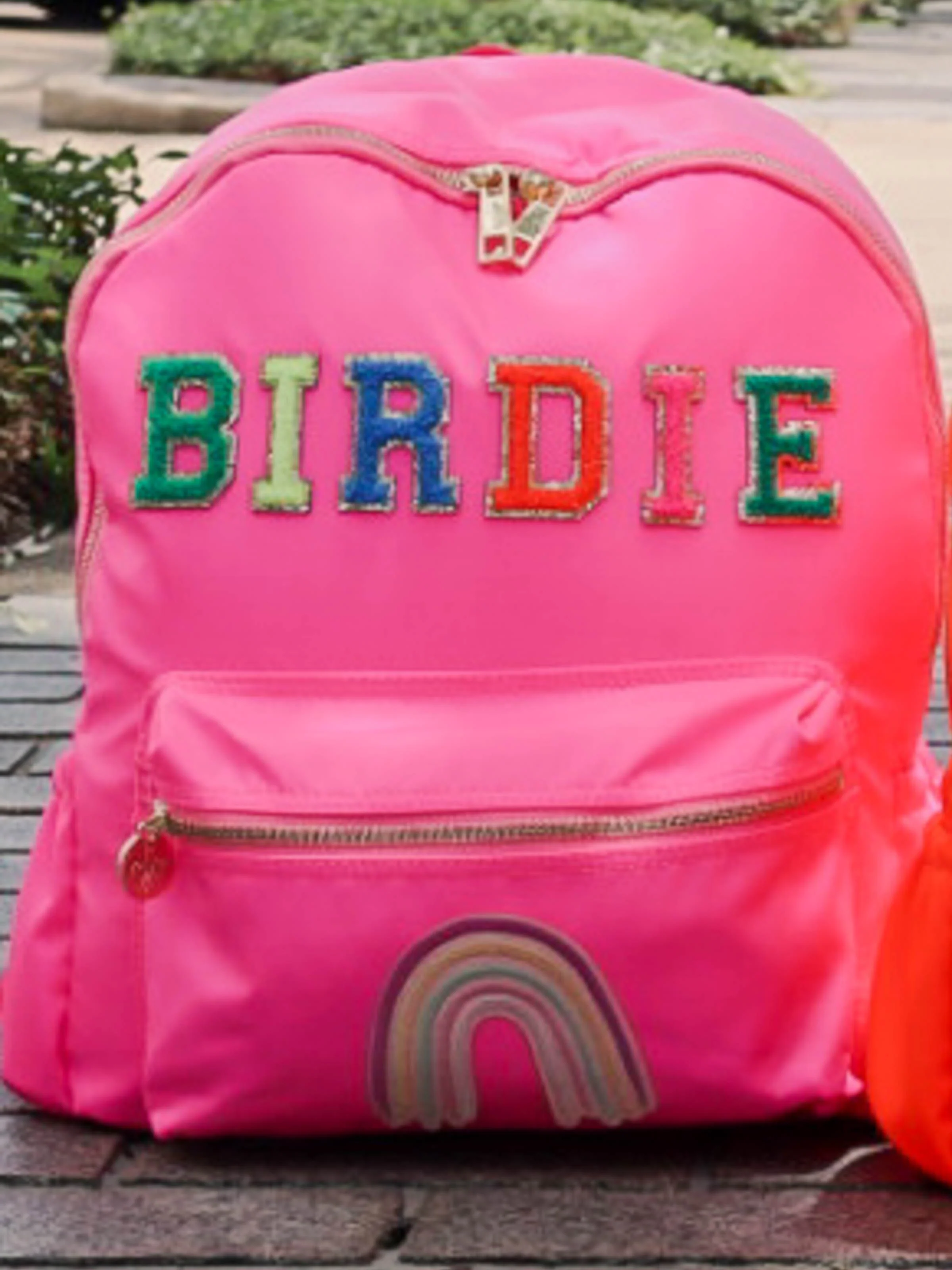 Retro Backpack - Vibrant Pink - Image 7