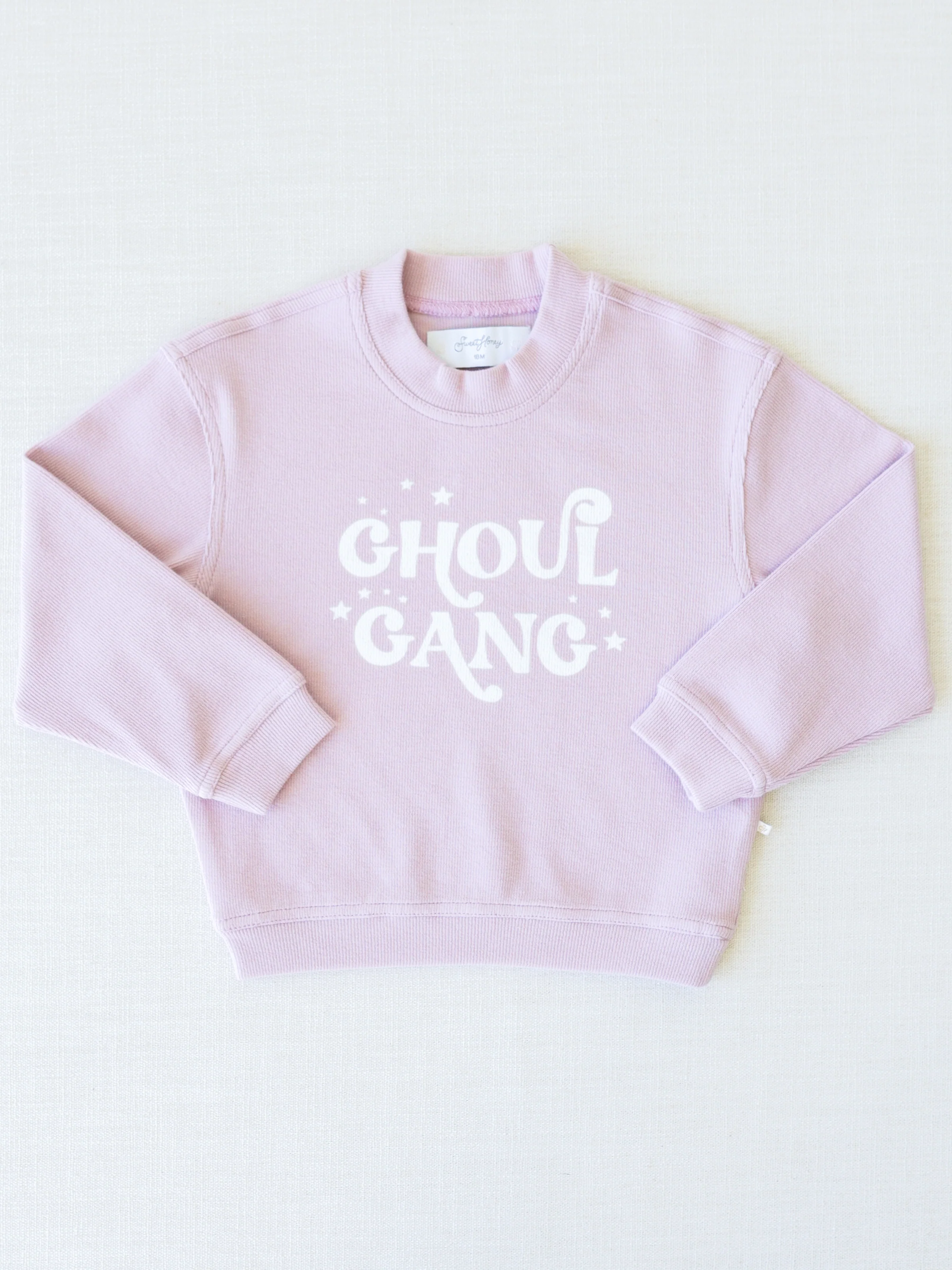 Ribbed Sweatshirt - Lavender Lace G.G. - Image 2