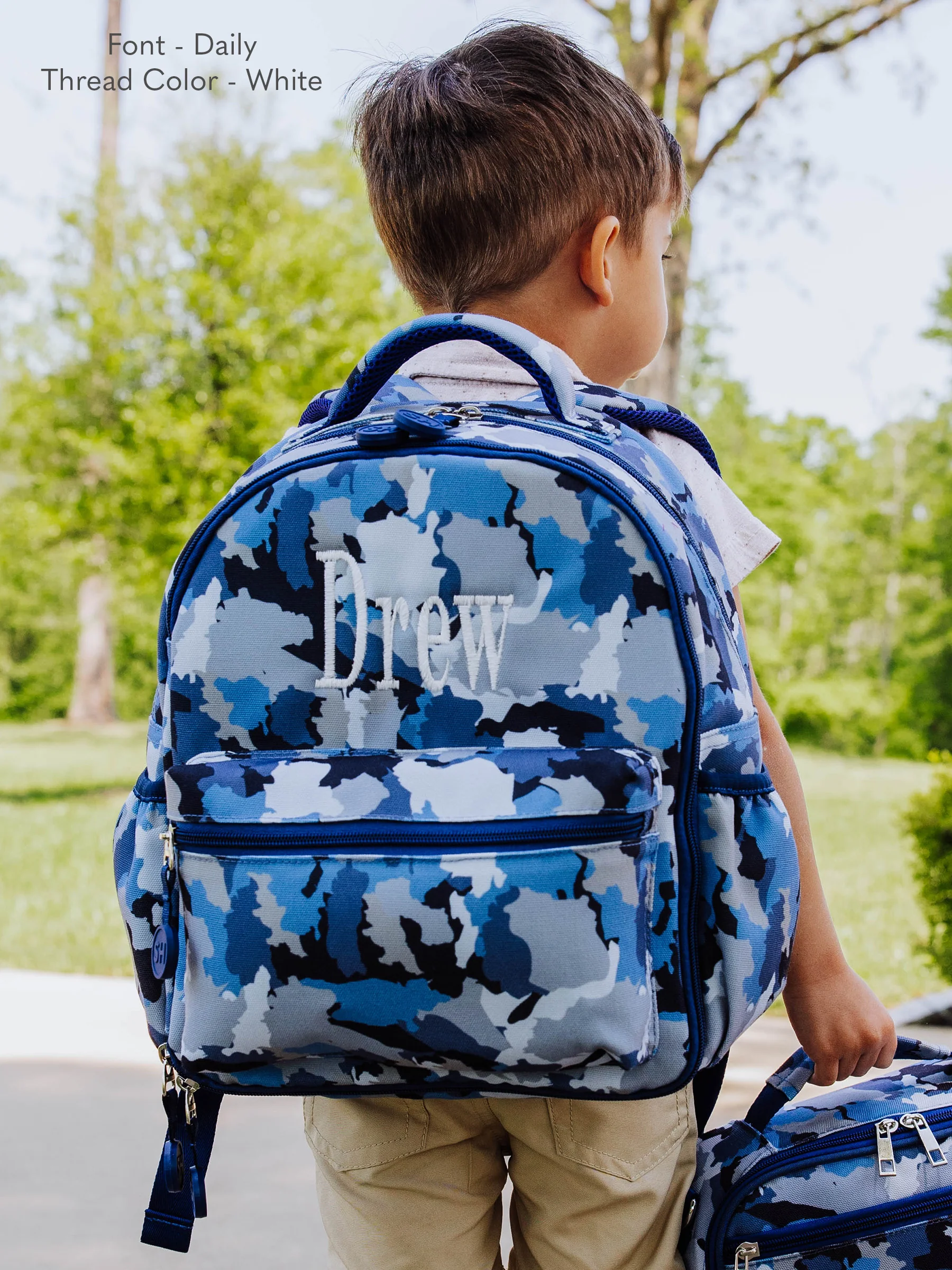 Ridley Backpack - Blue Camo - Image 8
