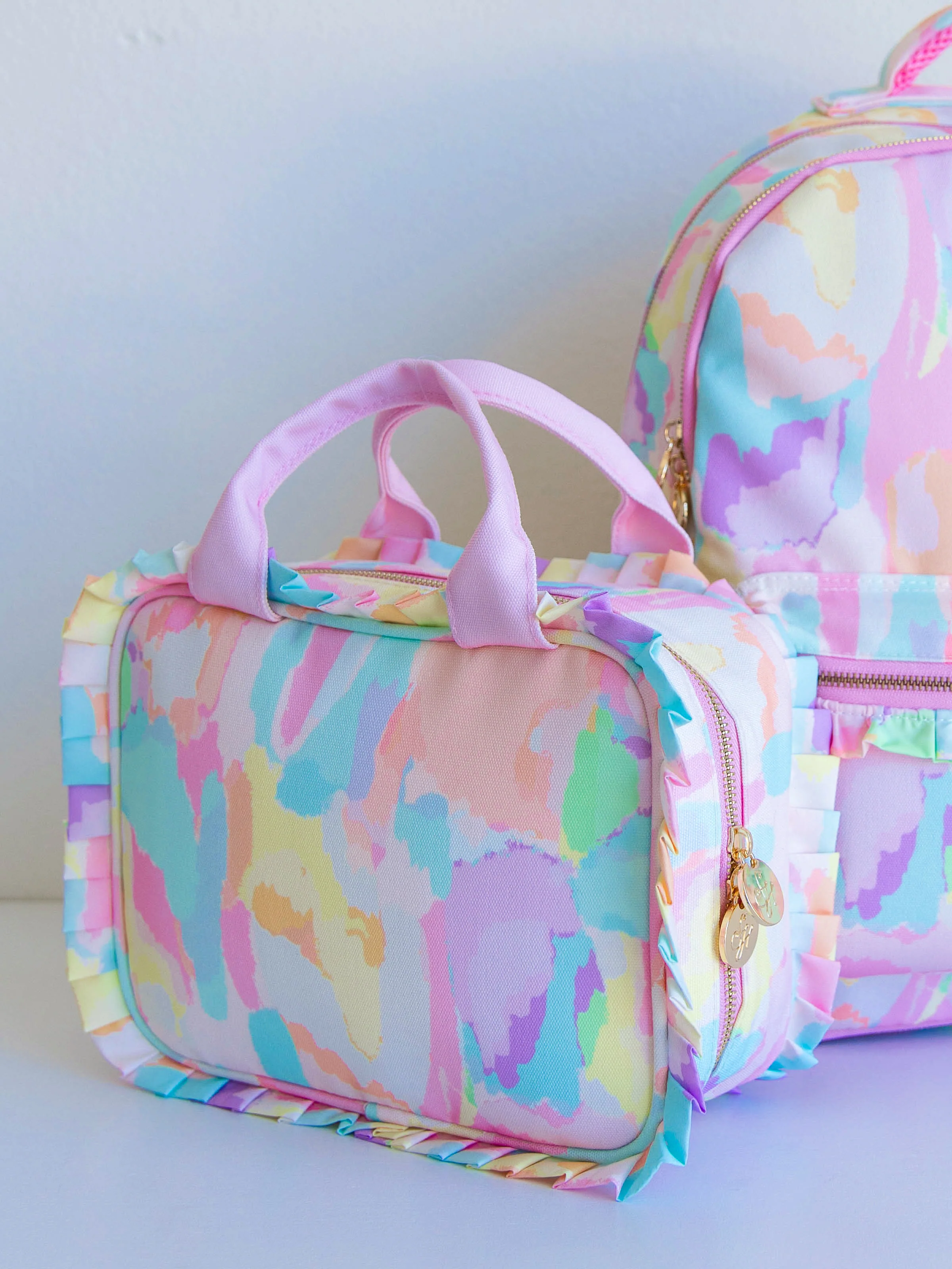 Ruffled Lunch Kit - Cotton Candy Splash - Image 7