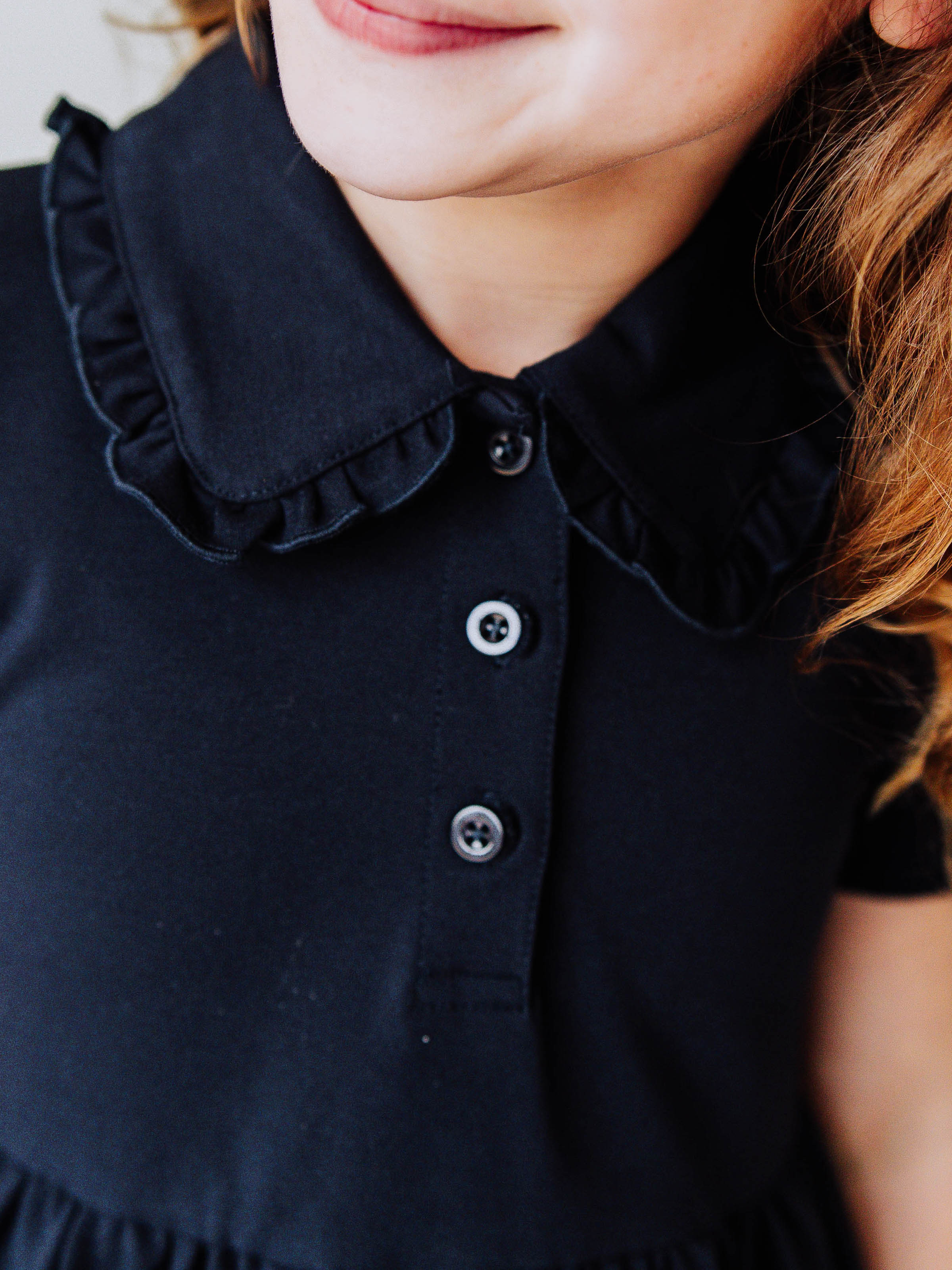 Ruffled Polo Dress - Night Sky - Image 5
