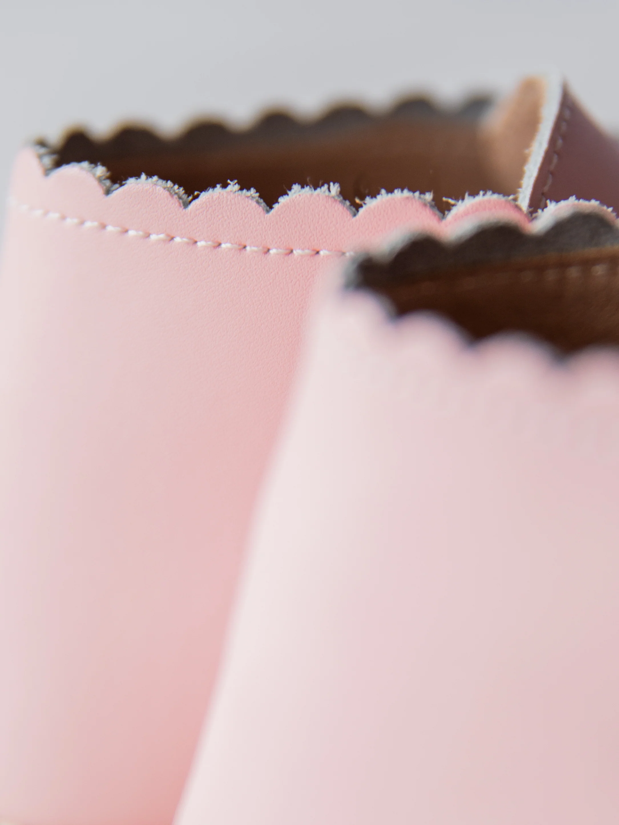 Scallop Ankle Boot - Pink - Image 9
